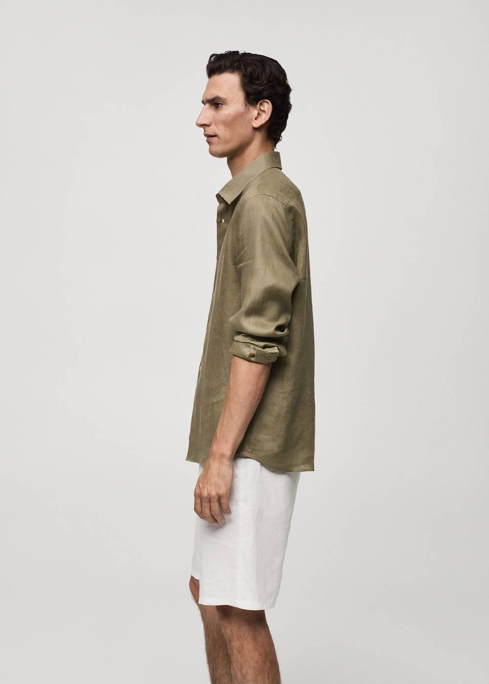 Mango Regular Fit-Hemd aus 100 % Leinen Große Rabatte