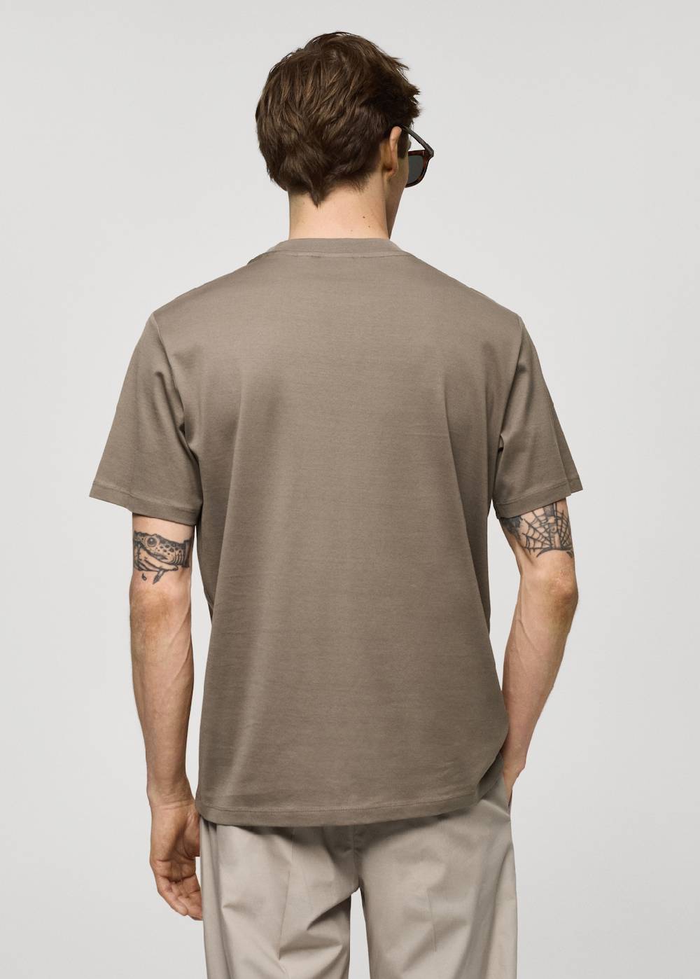Mango Slim-Fit-T-Shirt aus 100 % Baumwolle Neuheiten