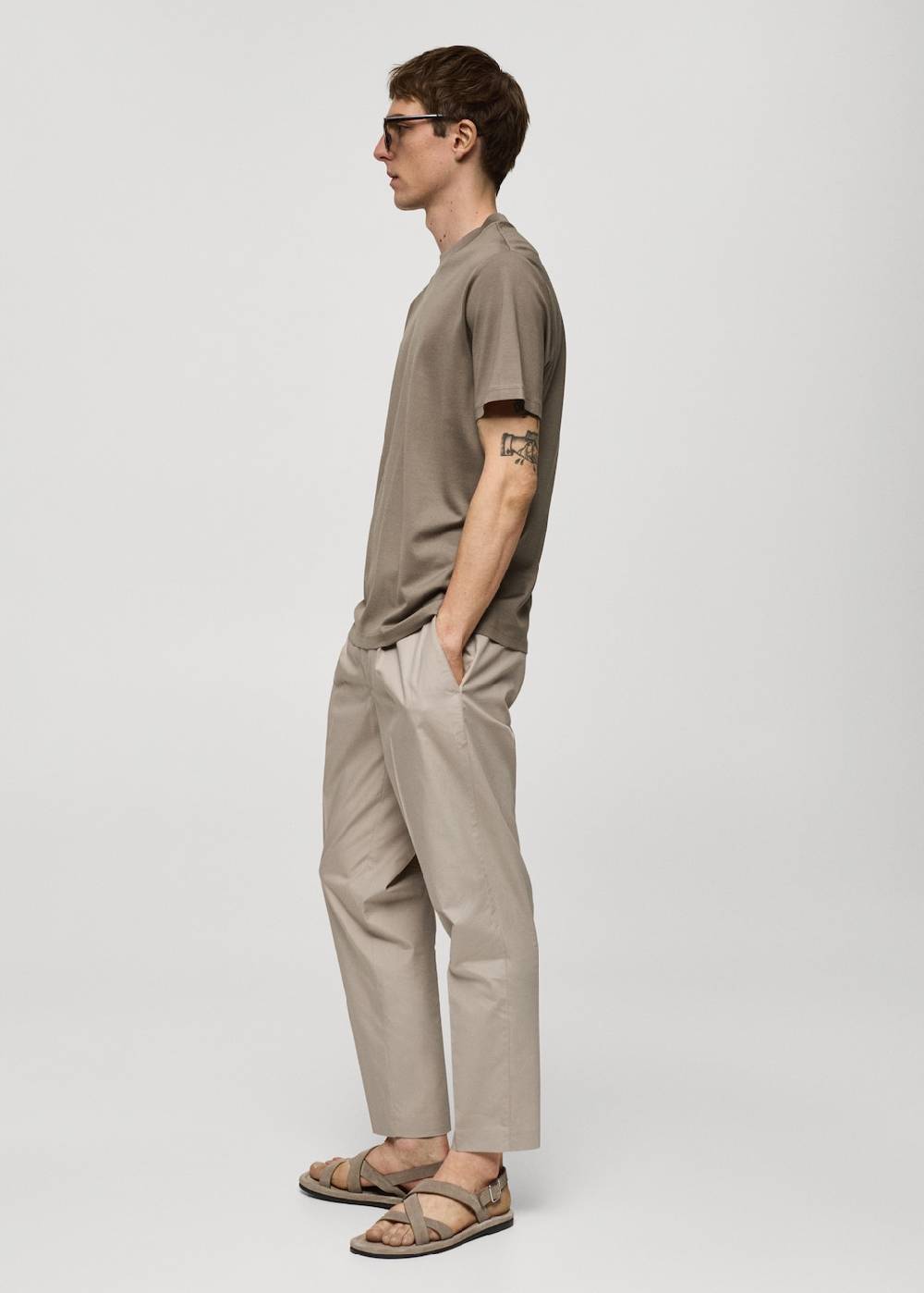 Mango Slim-Fit-T-Shirt aus 100 % Baumwolle Neuheiten