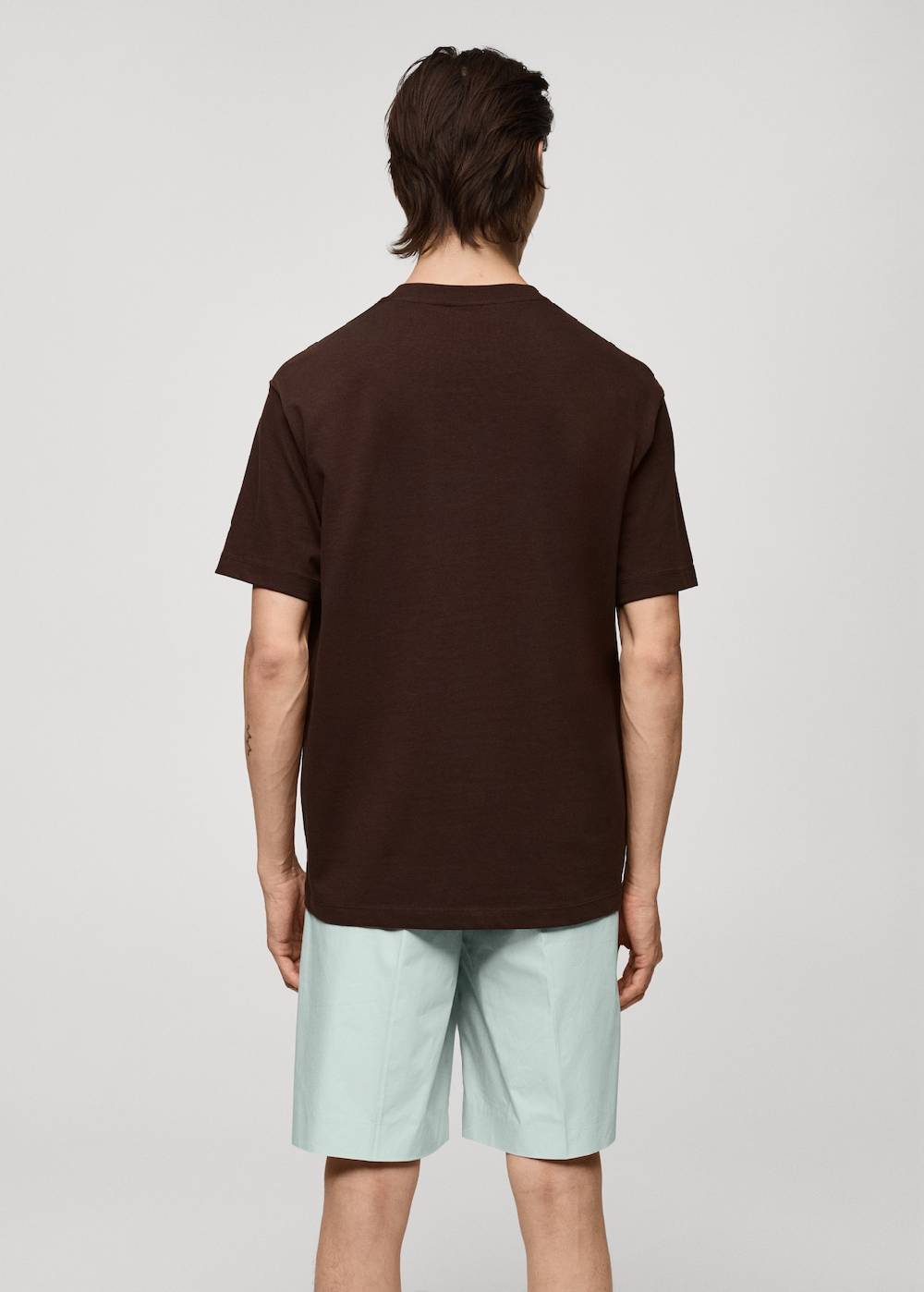 Mango Relaxed-Fit-T-Shirt aus 100 % Baumwolle Tägliche Deals