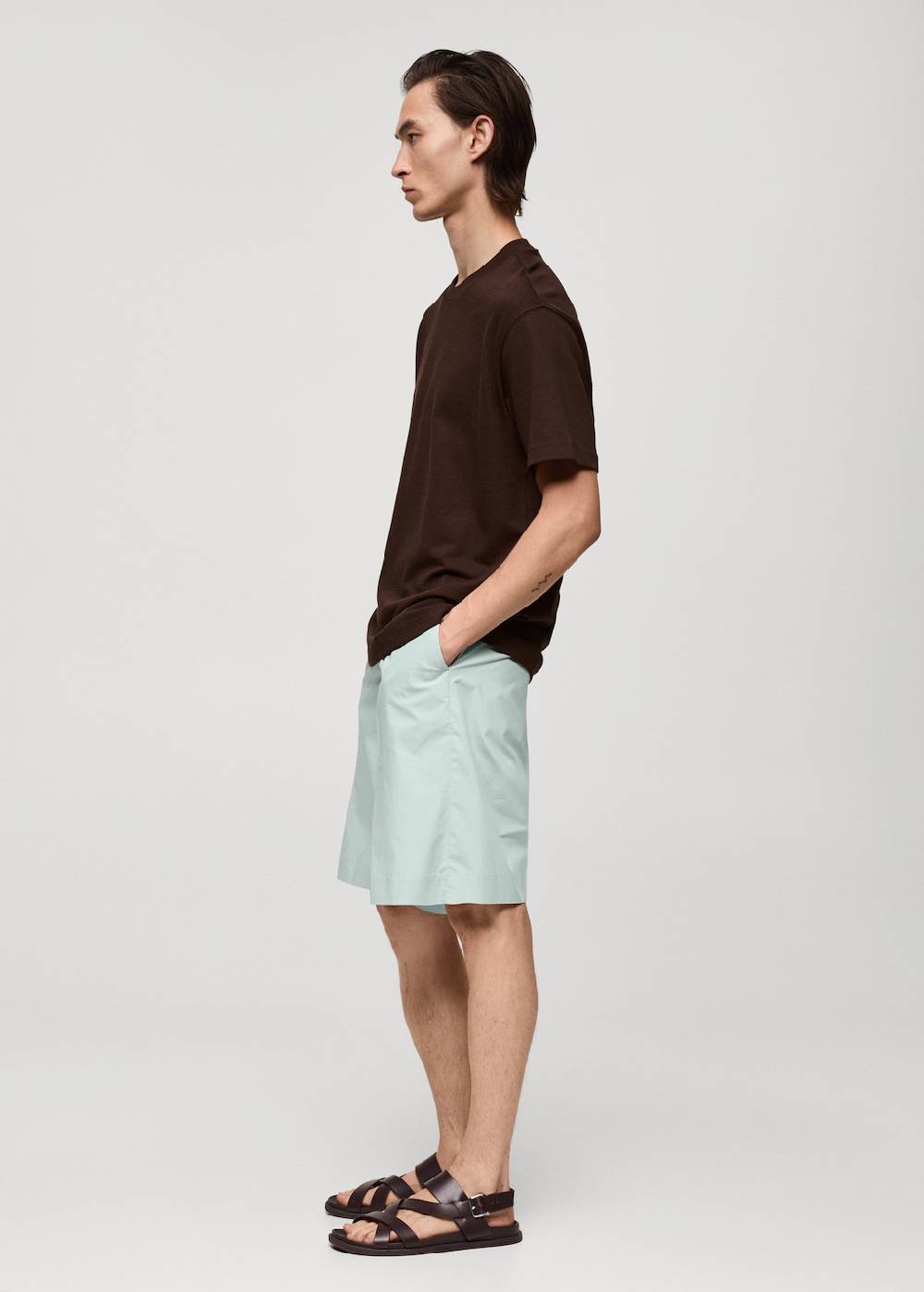 Mango Relaxed-Fit-T-Shirt aus 100 % Baumwolle Tägliche Deals