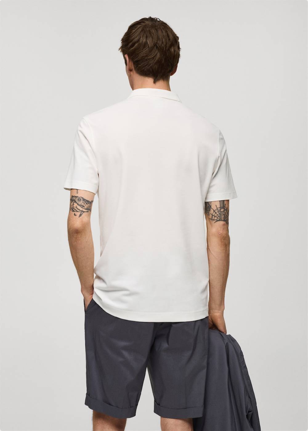 Mango Slim Fit-Poloshirt aus Baumwoll-Piqué Sonderangebote