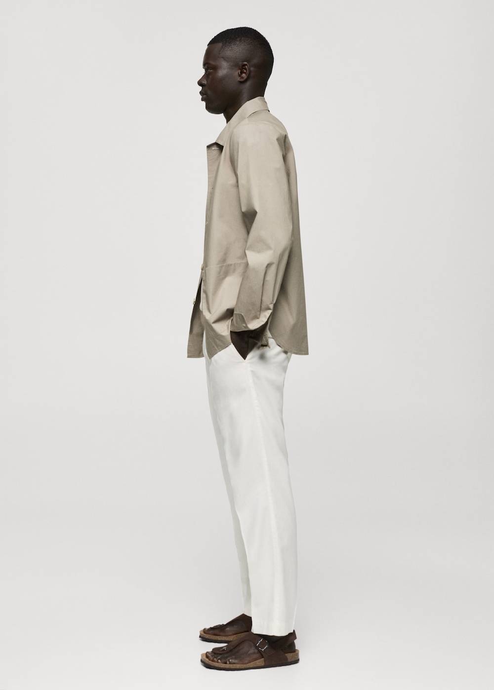 Mango Overshirt aus 100 % Baumwoll-Popeline Riesige Ersparnisse