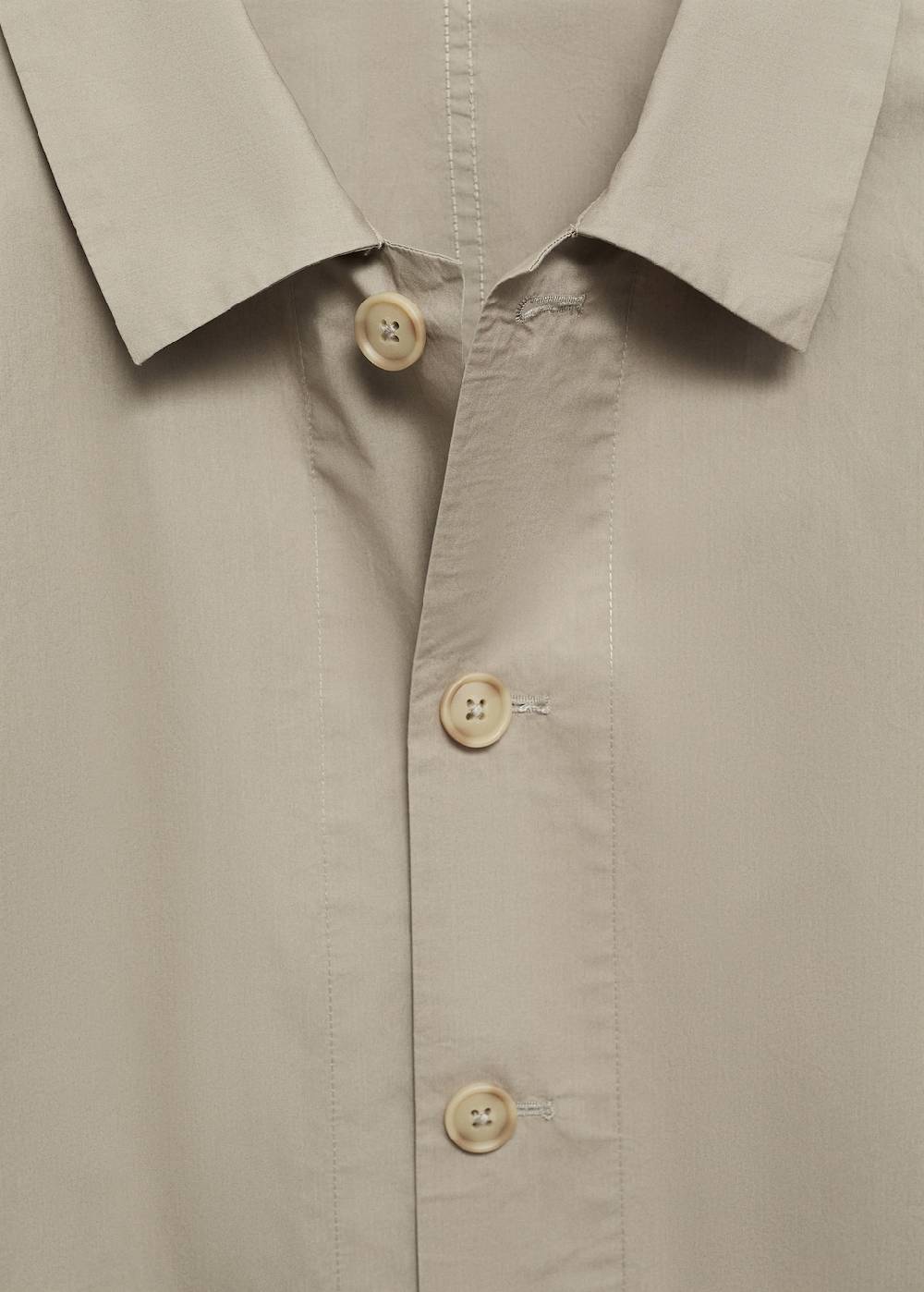 Mango Overshirt aus 100 % Baumwoll-Popeline Riesige Ersparnisse