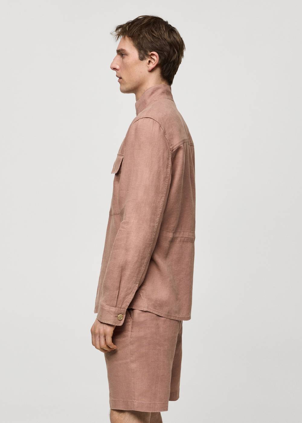 Mango Overshirt aus 100 % Baumwolle mit Taschen VIP-Rabatte