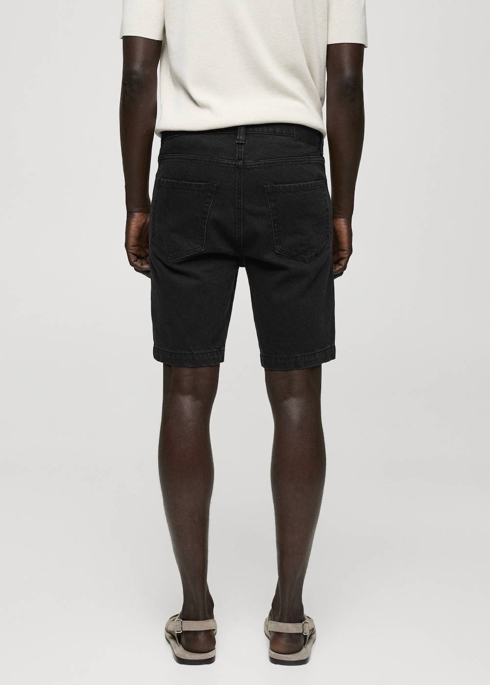 Mango Regular Fit-Bermudashorts aus Jeans Super Sparpreis
