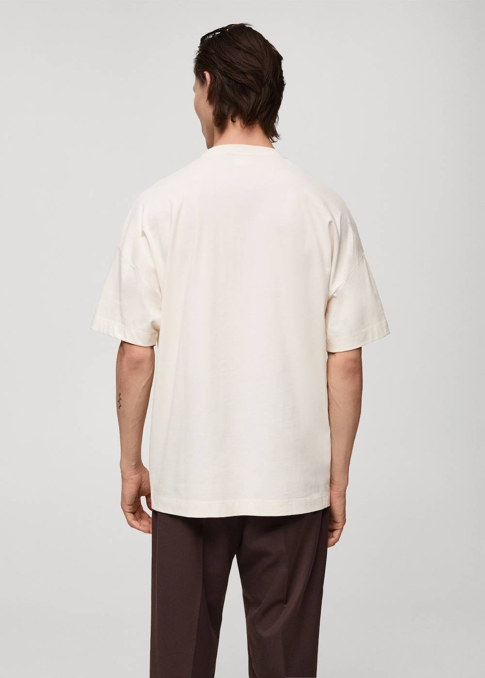 Mango Oversized-T-Shirt aus 100 % Baumwolle Wochenangebot