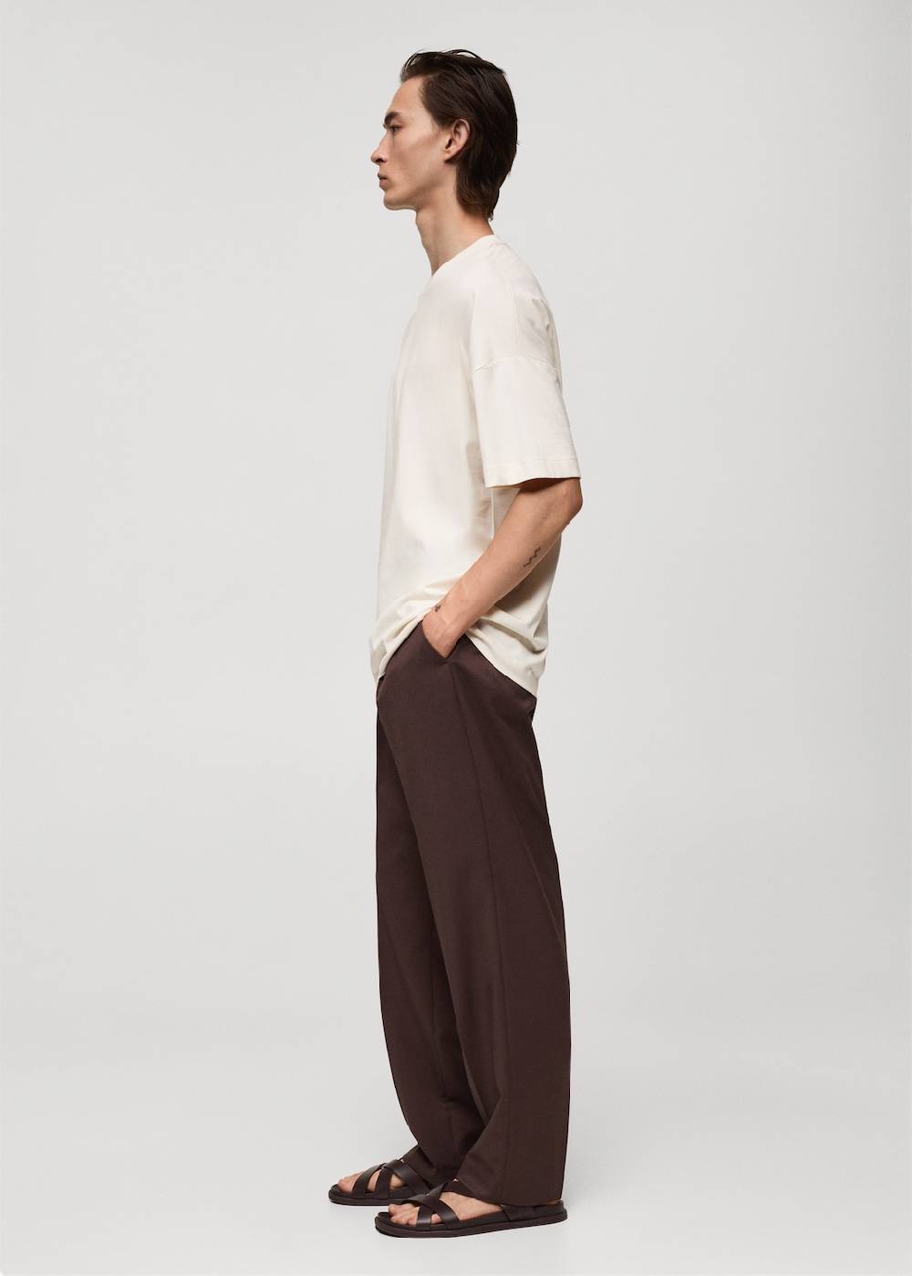 Mango Oversized-T-Shirt aus 100 % Baumwolle Wochenangebot