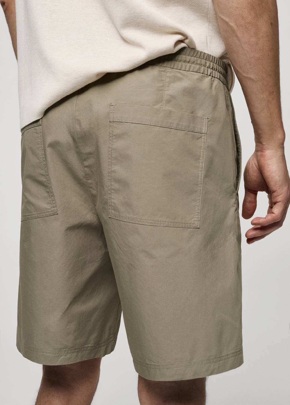 Mango Bermudashorts aus 100 % Baumwolle mit Kordel JETZT KAUFEN