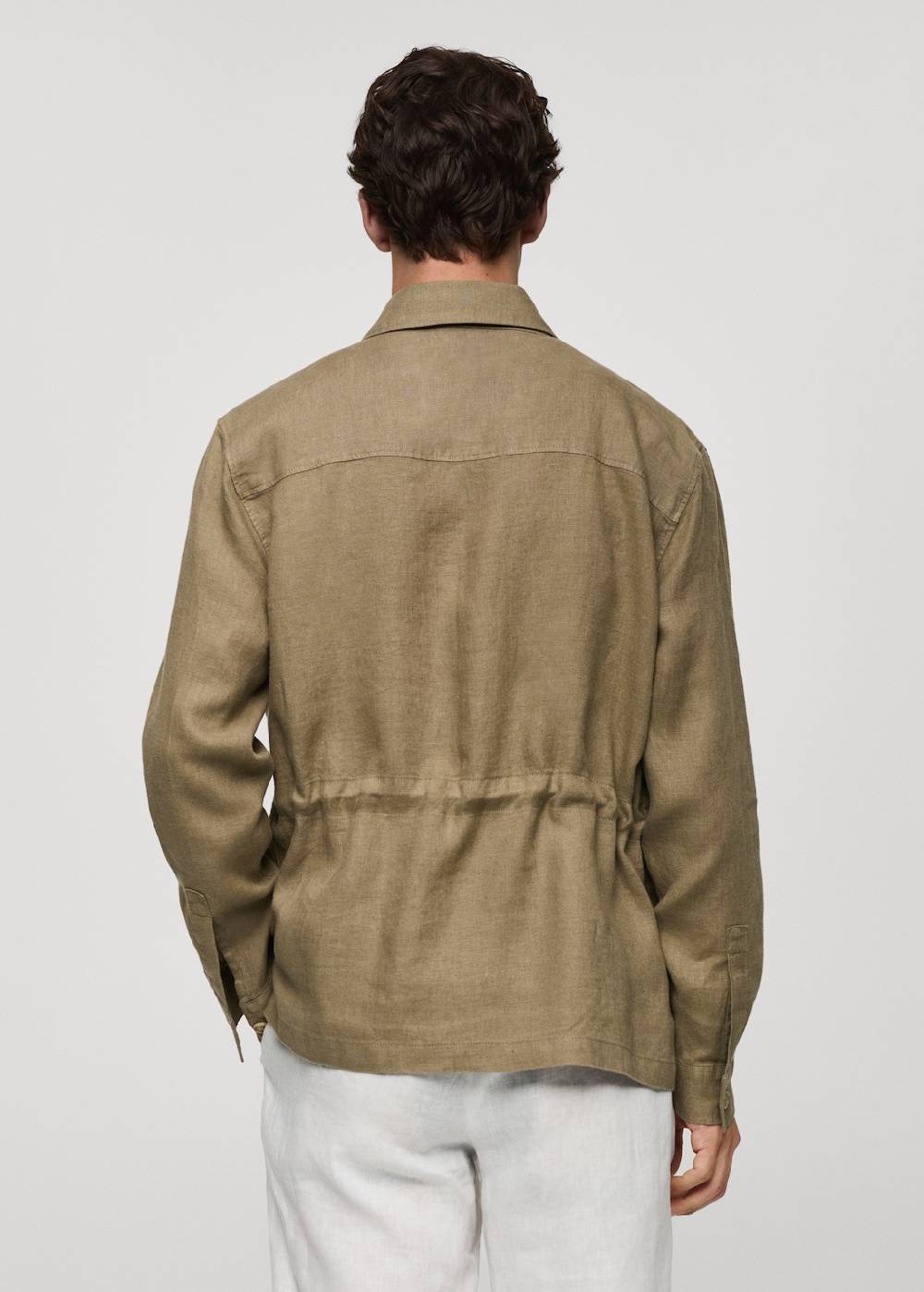 Mango Overshirt mit Taschen aus 100 % Leinen Bis zu 60% Rabatt