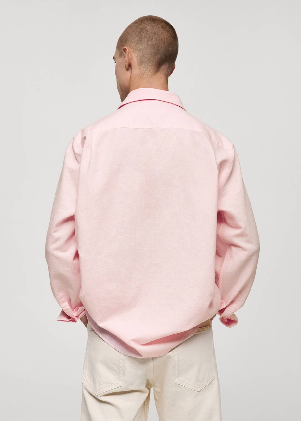 Mango Classic Fit-Leinenhemd Bis zu 65% Rabatt