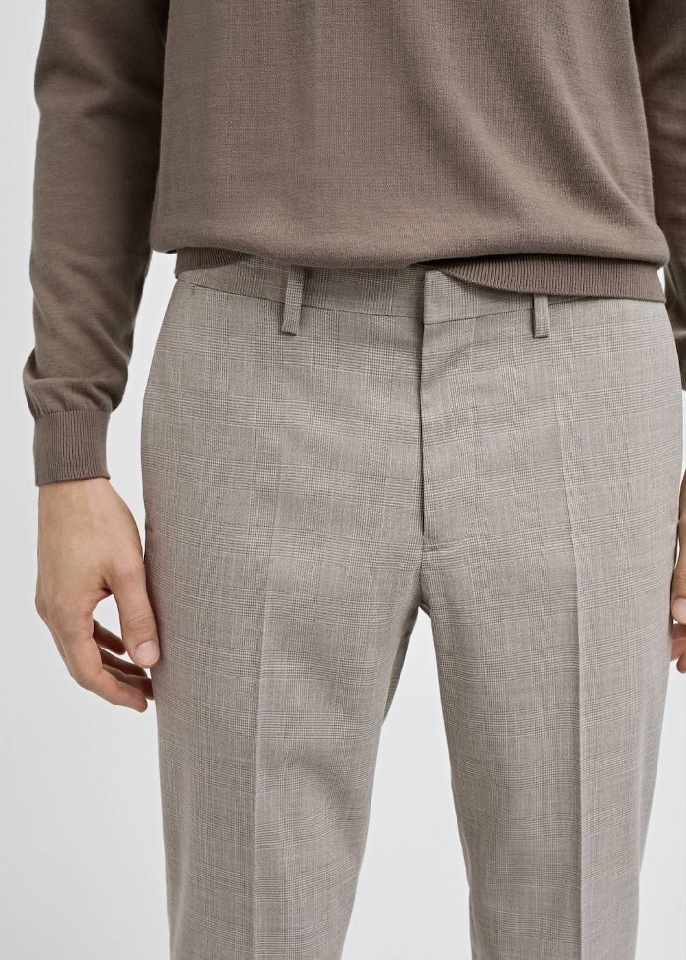 Mango Super Slim Fit-Anzughose aus Stretchstoff Discount Store für neue Produkte