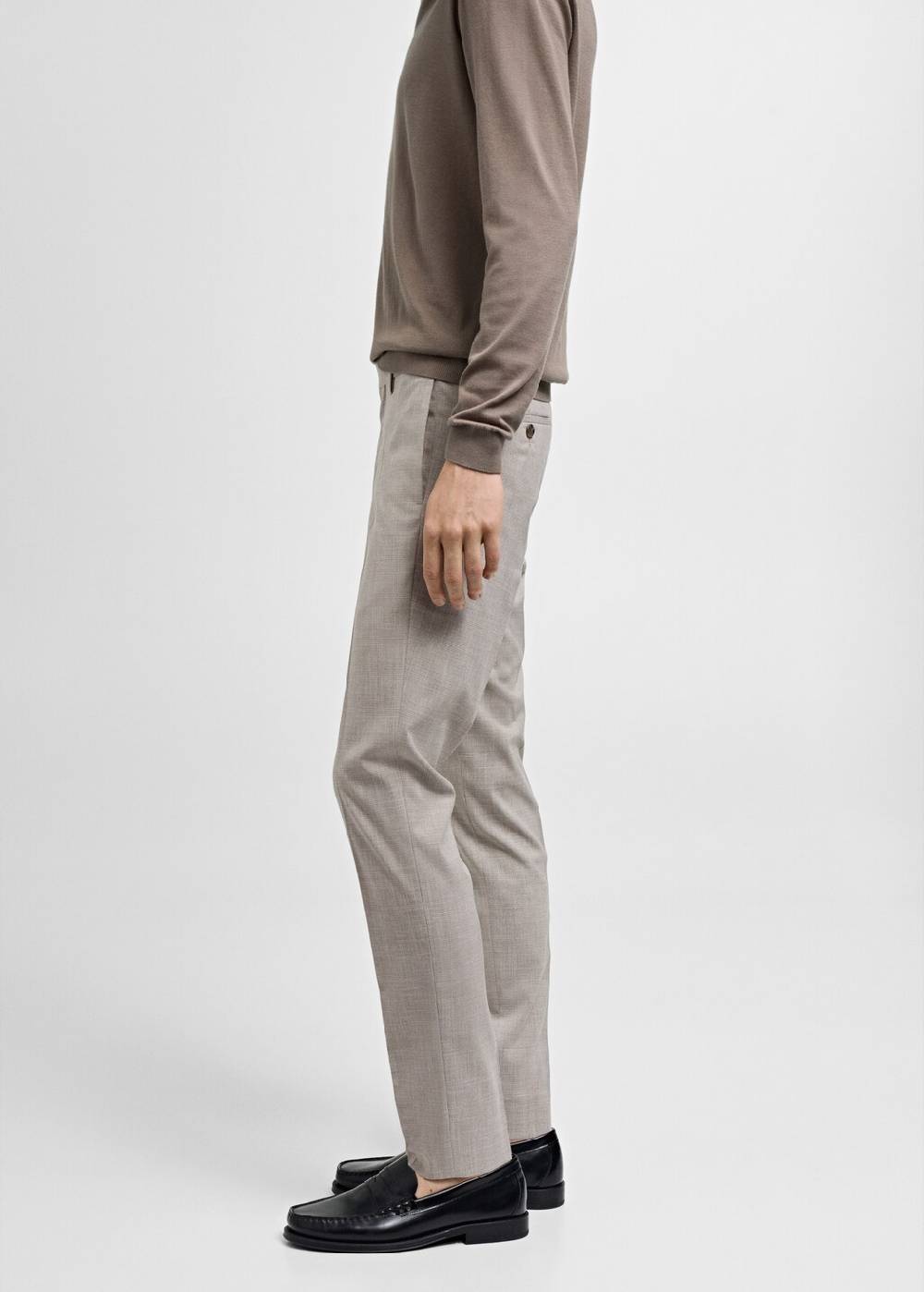 Mango Super Slim Fit-Anzughose aus Stretchstoff Discount Store für neue Produkte