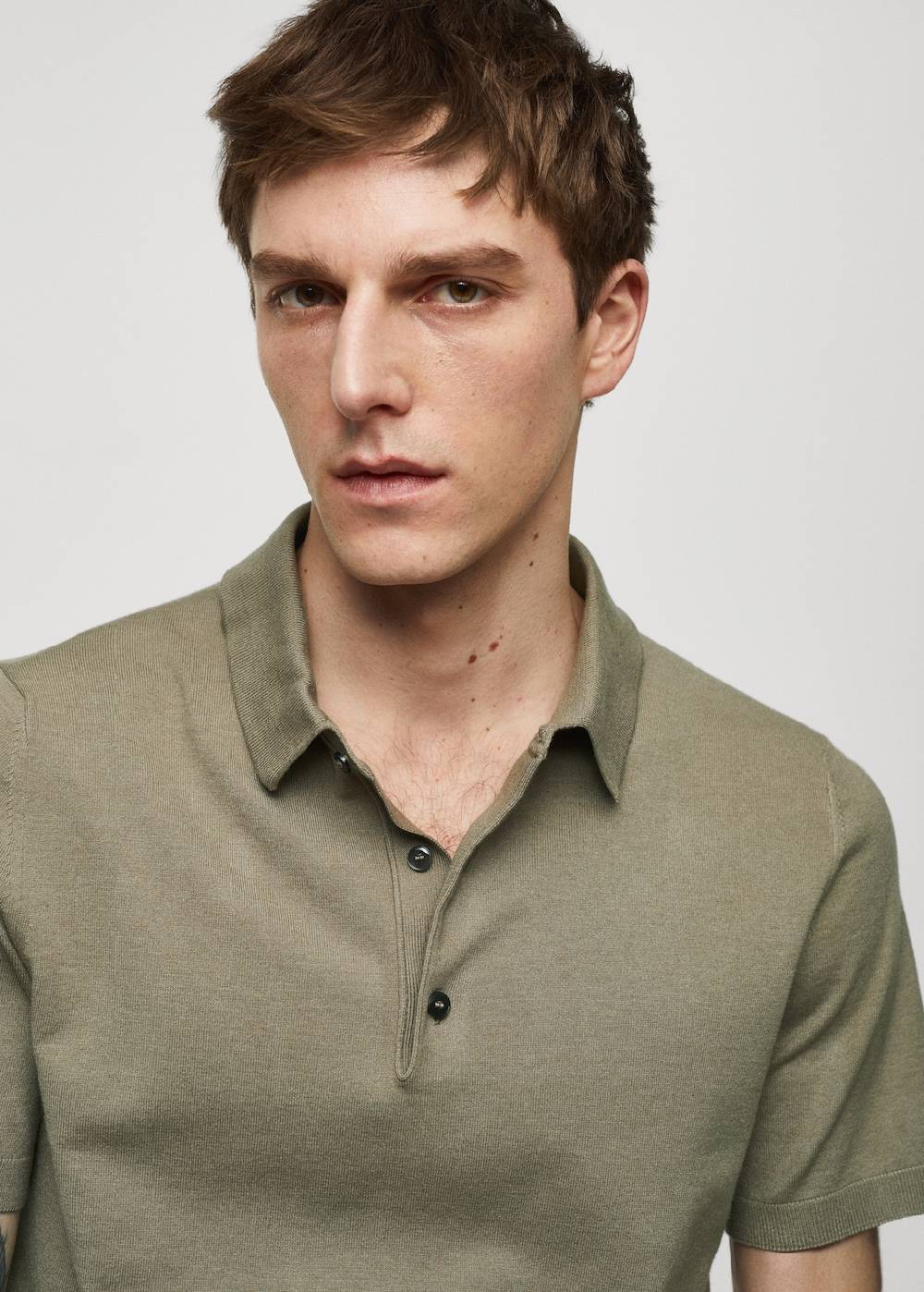 Mango Feinstrick-Poloshirt 50% Rabatt mit kostenlosem Versand