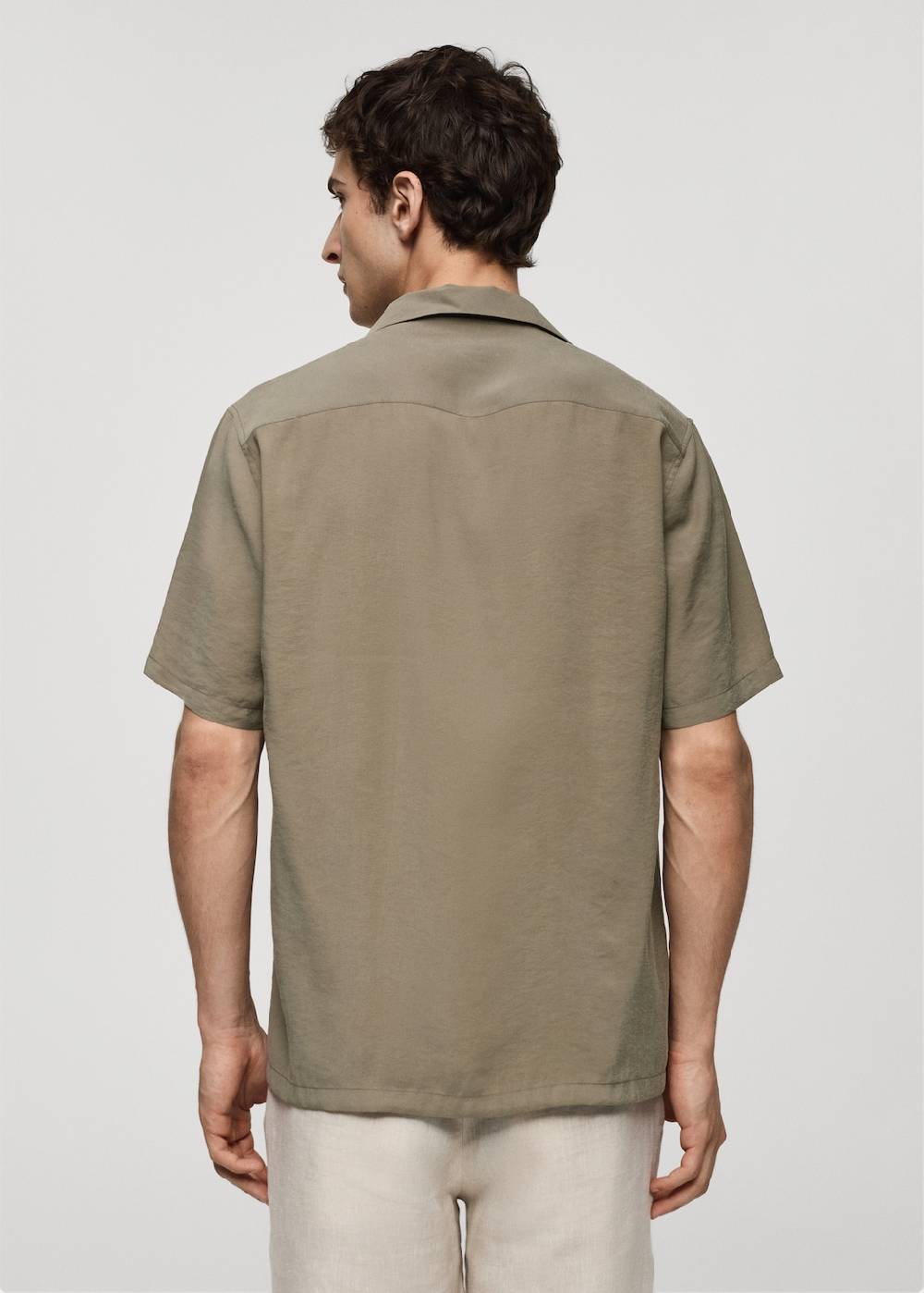 Mango Regular-Fit-Hemd aus Baumwolle und Modal zollfrei