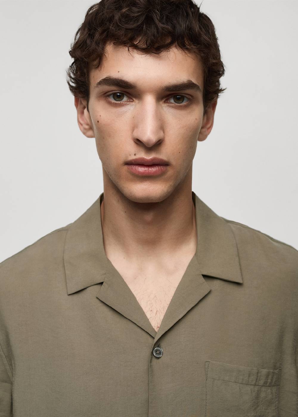 Mango Regular-Fit-Hemd aus Baumwolle und Modal zollfrei