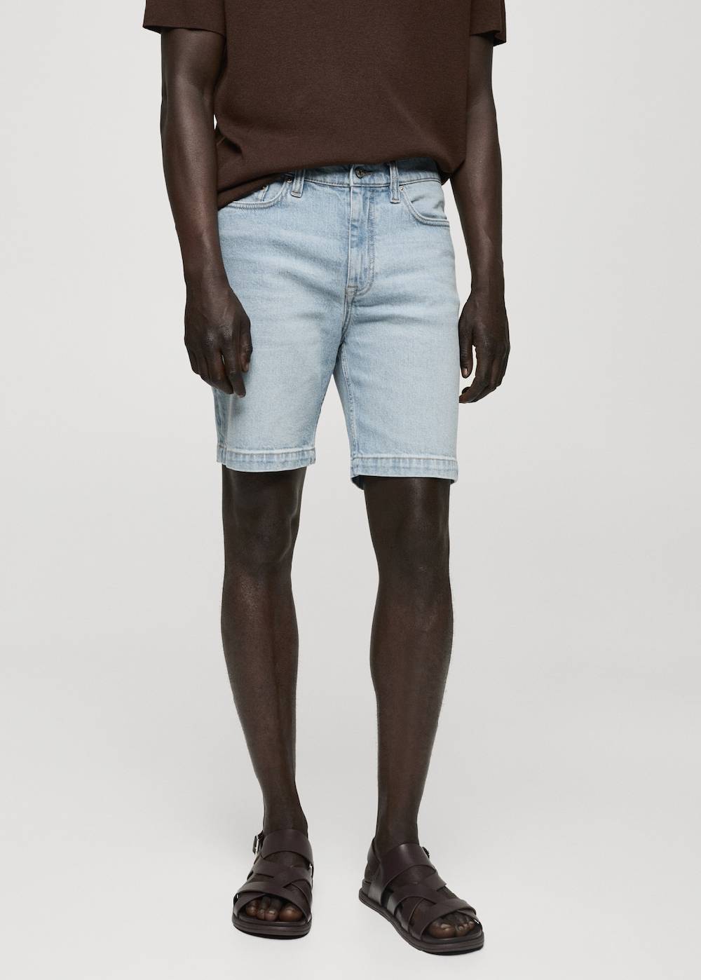 Mango Regular Fit-Bermudashorts aus Jeans 50% Rabatt für begrenzte Zeit