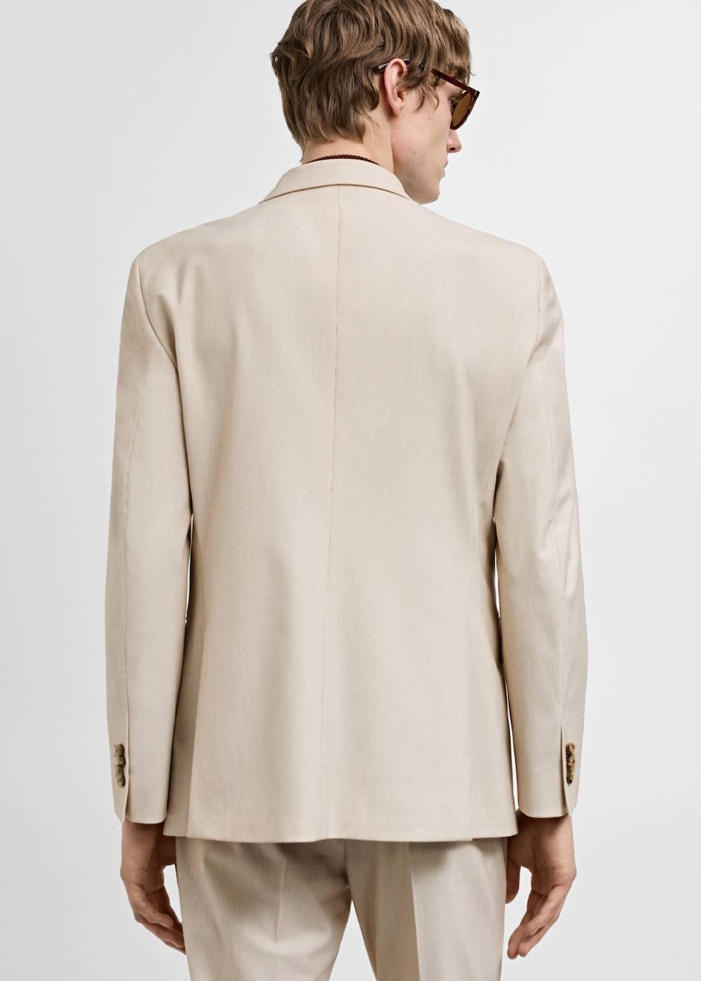 Mango Slim Fit-Anzugsakko aus Stretchbaumwolle Outlet