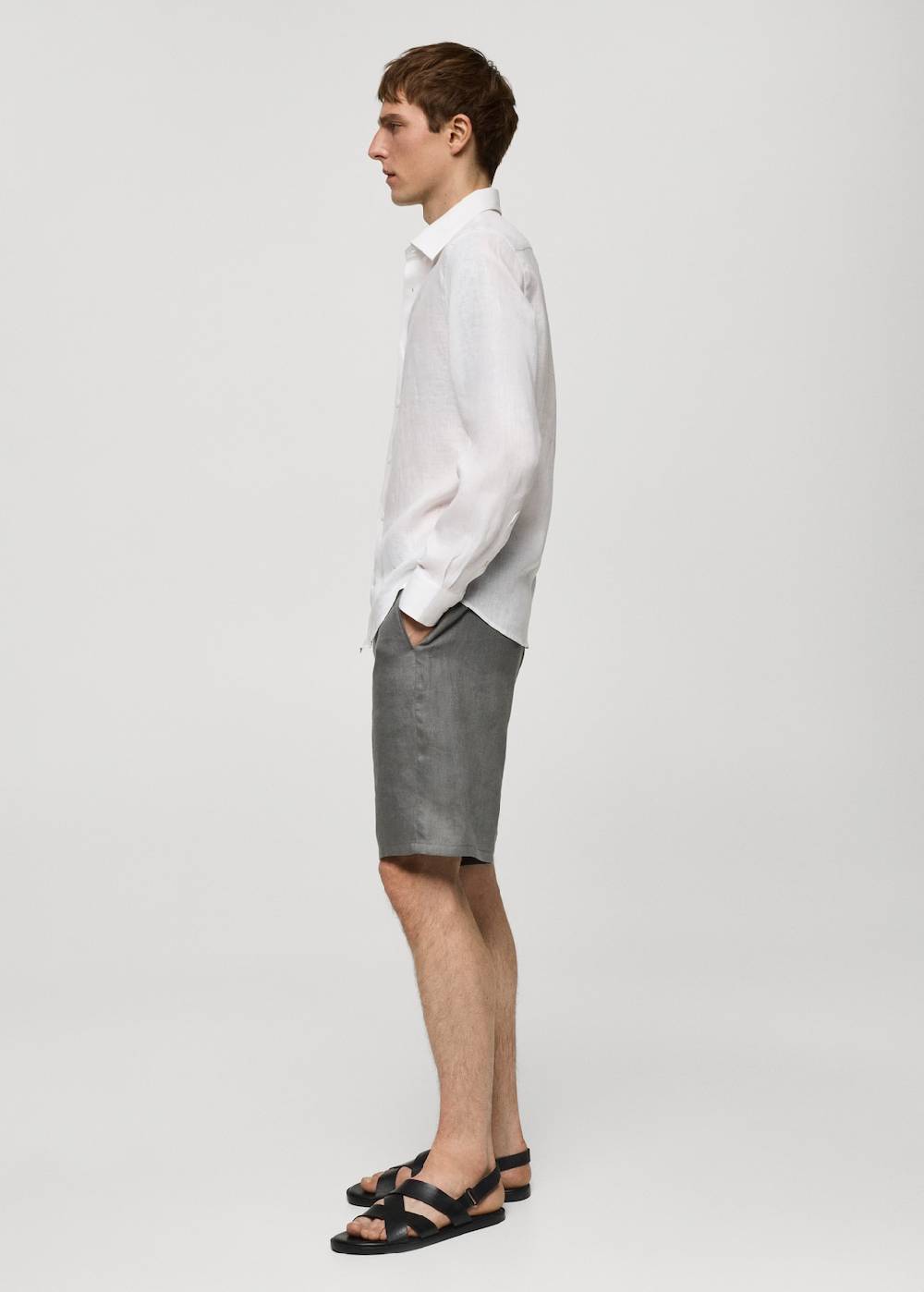 Mango Regular Fit-Hemd aus 100 % Leinen Hotsell