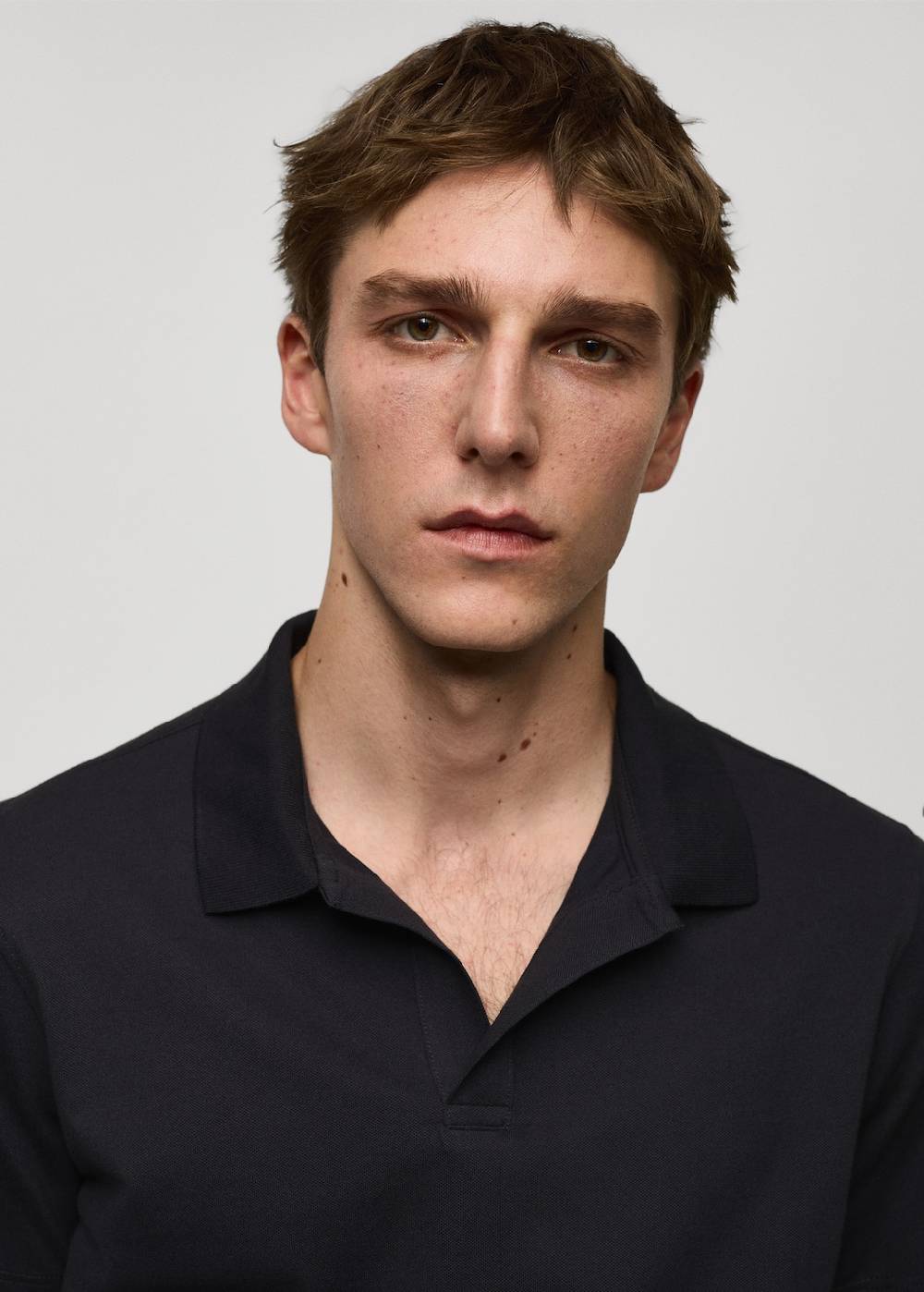 Mango Slim Fit-Poloshirt aus Baumwoll-Piqué Günstiger Verkauf