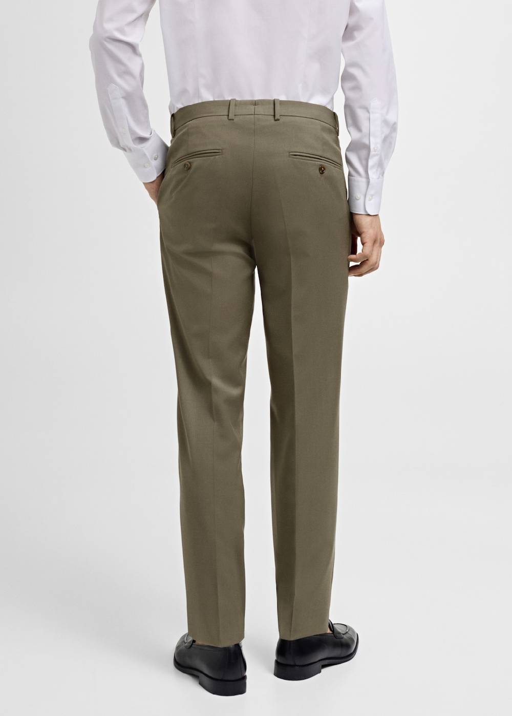 Mango Slim-Fit-Anzughose aus 100 % Schurwolle Limitierter Zeitrabatt