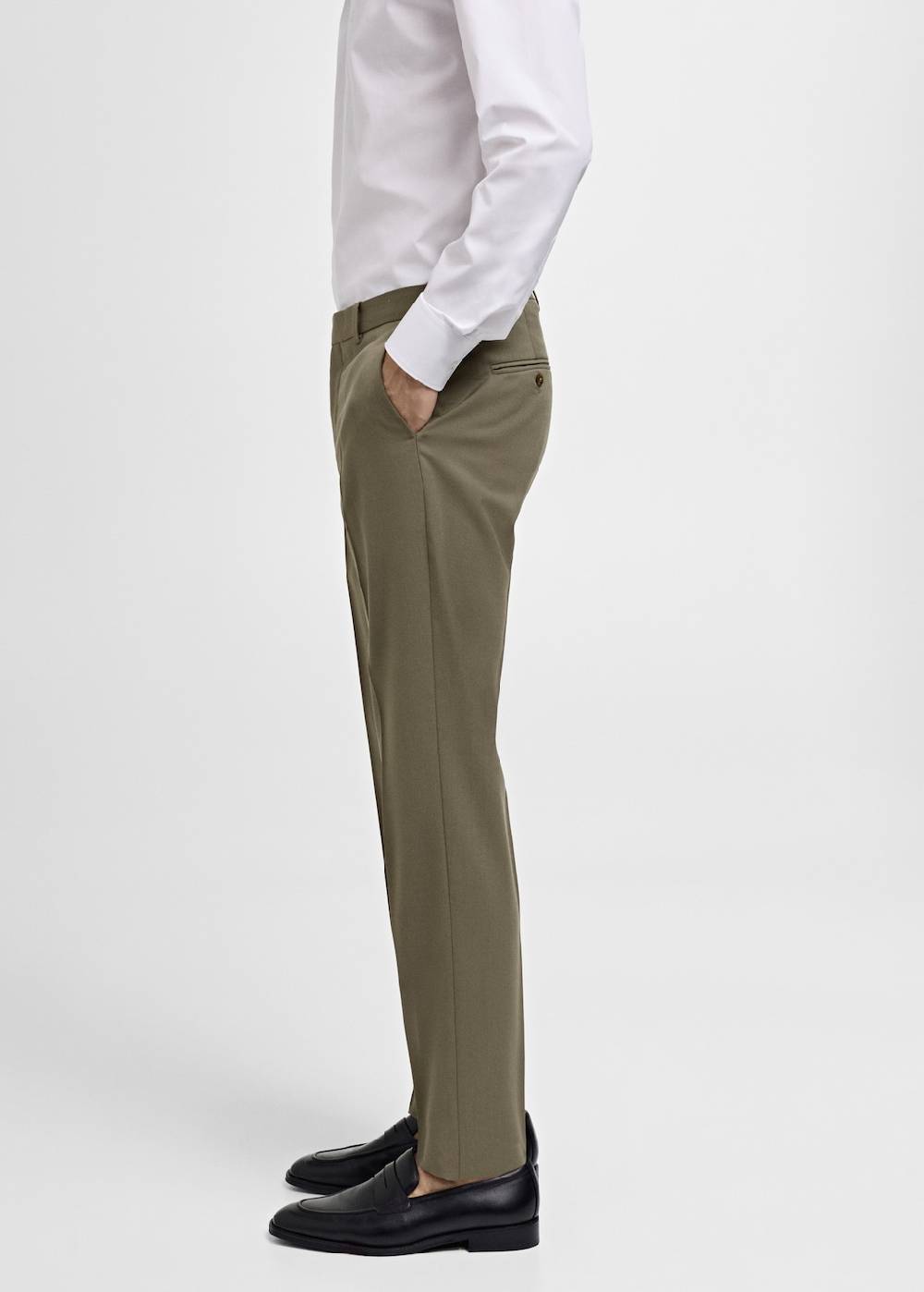 Mango Slim-Fit-Anzughose aus 100 % Schurwolle Limitierter Zeitrabatt
