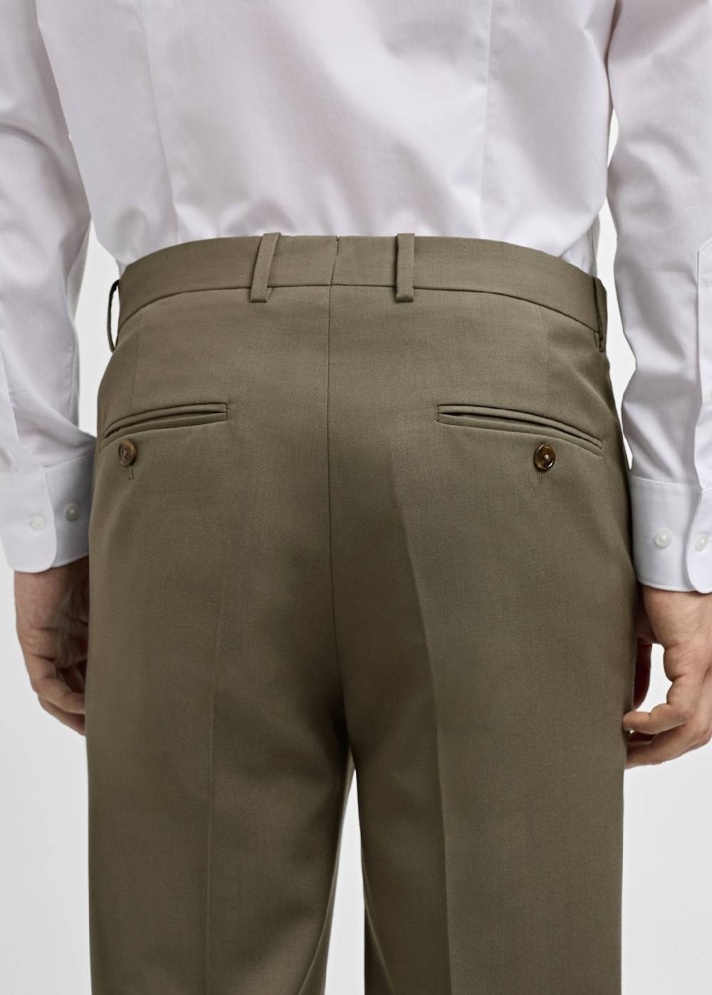 Mango Slim-Fit-Anzughose aus 100 % Schurwolle Limitierter Zeitrabatt