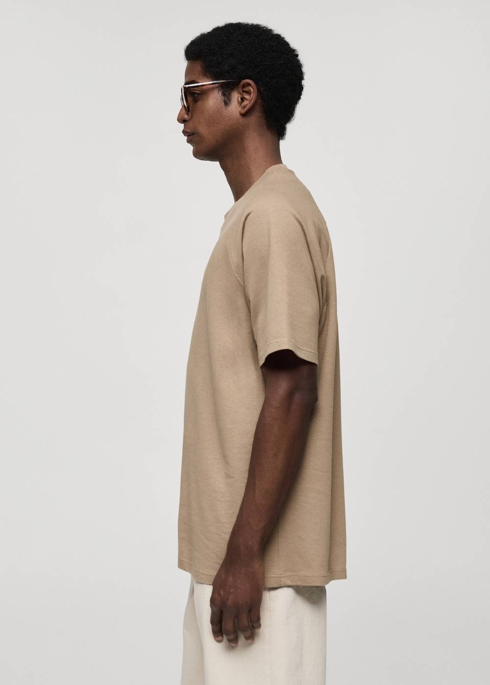Mango Relaxed Fit-T-Shirt aus Baumwolle Fabrikpreis
