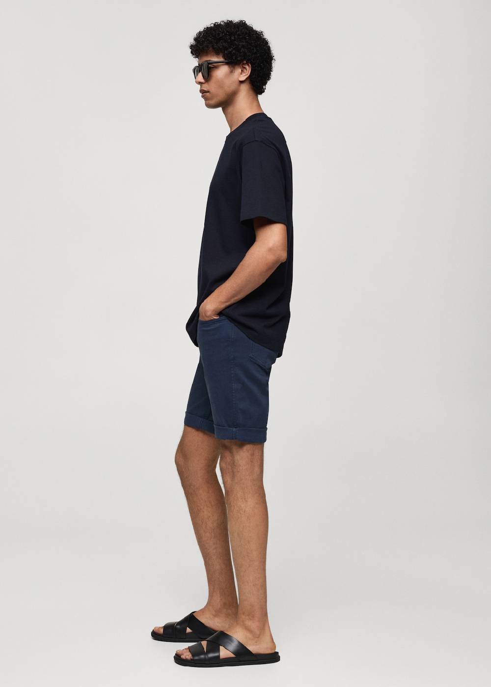 Mango Slim Fit-Jeans-Bermudashorts Versandkostenfrei