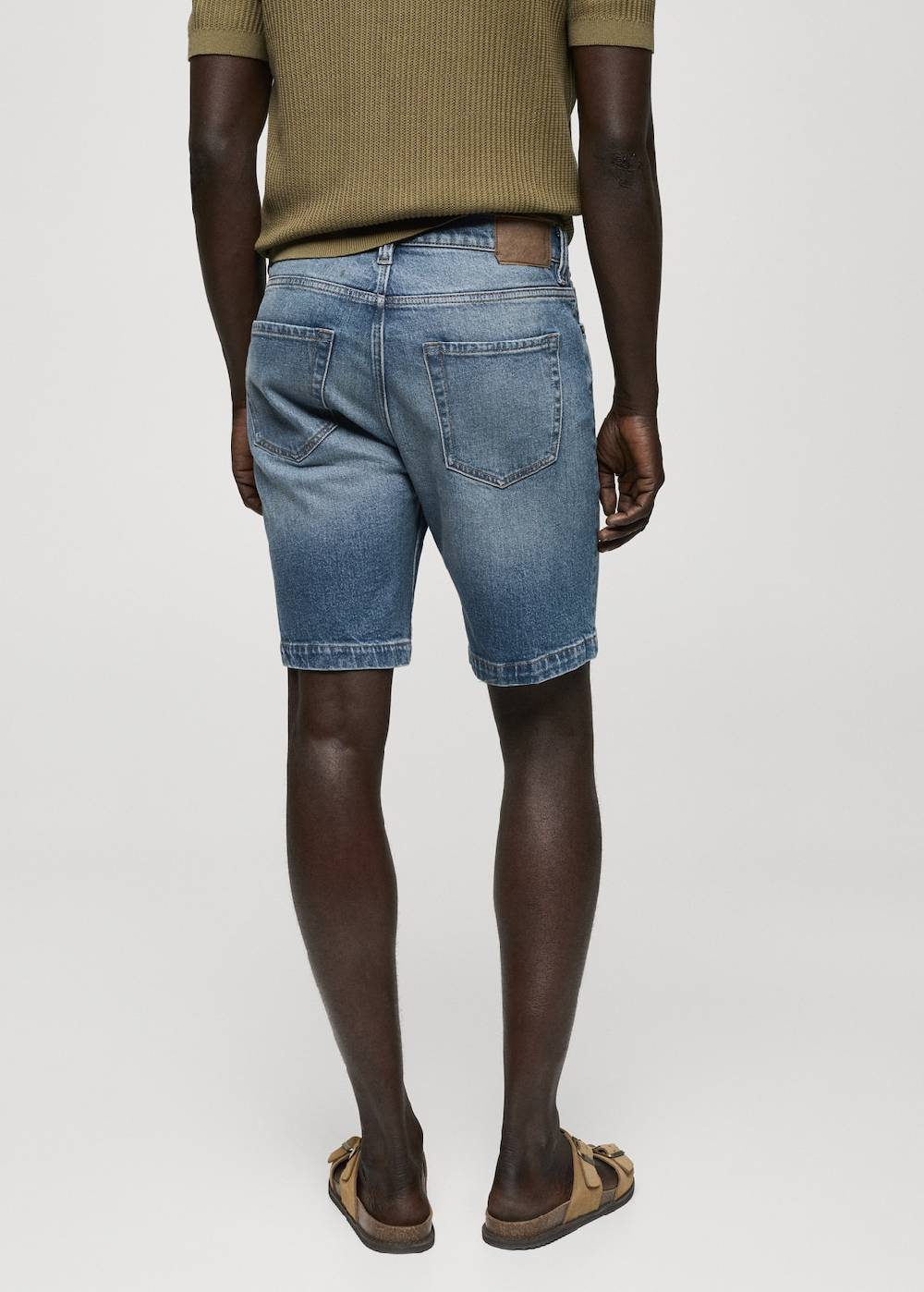 Mango Regular Fit-Bermudashorts aus Jeans Großer Ausverkauf