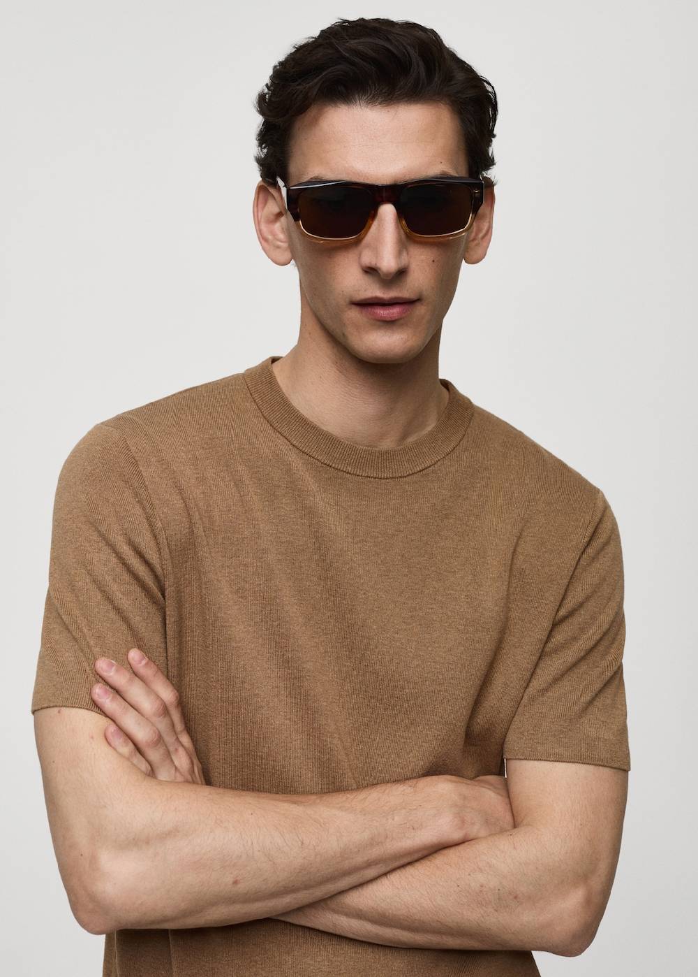 Mango Strickshirt aus Baumwolle Begrenztes Angebot