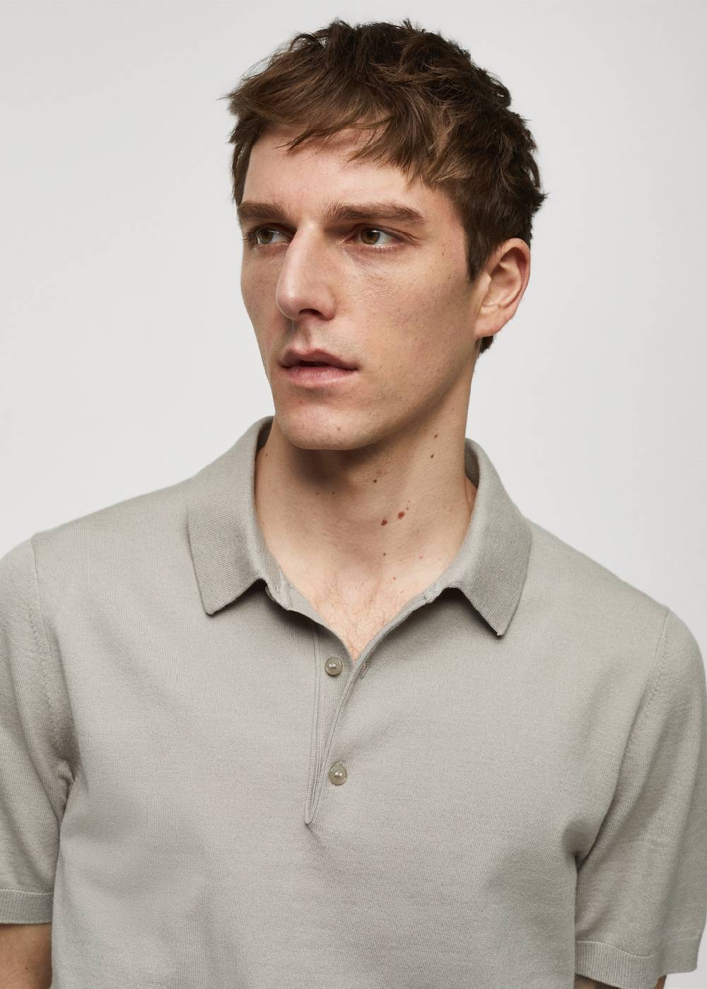 Mango Feinstrick-Poloshirt Preisnachlass