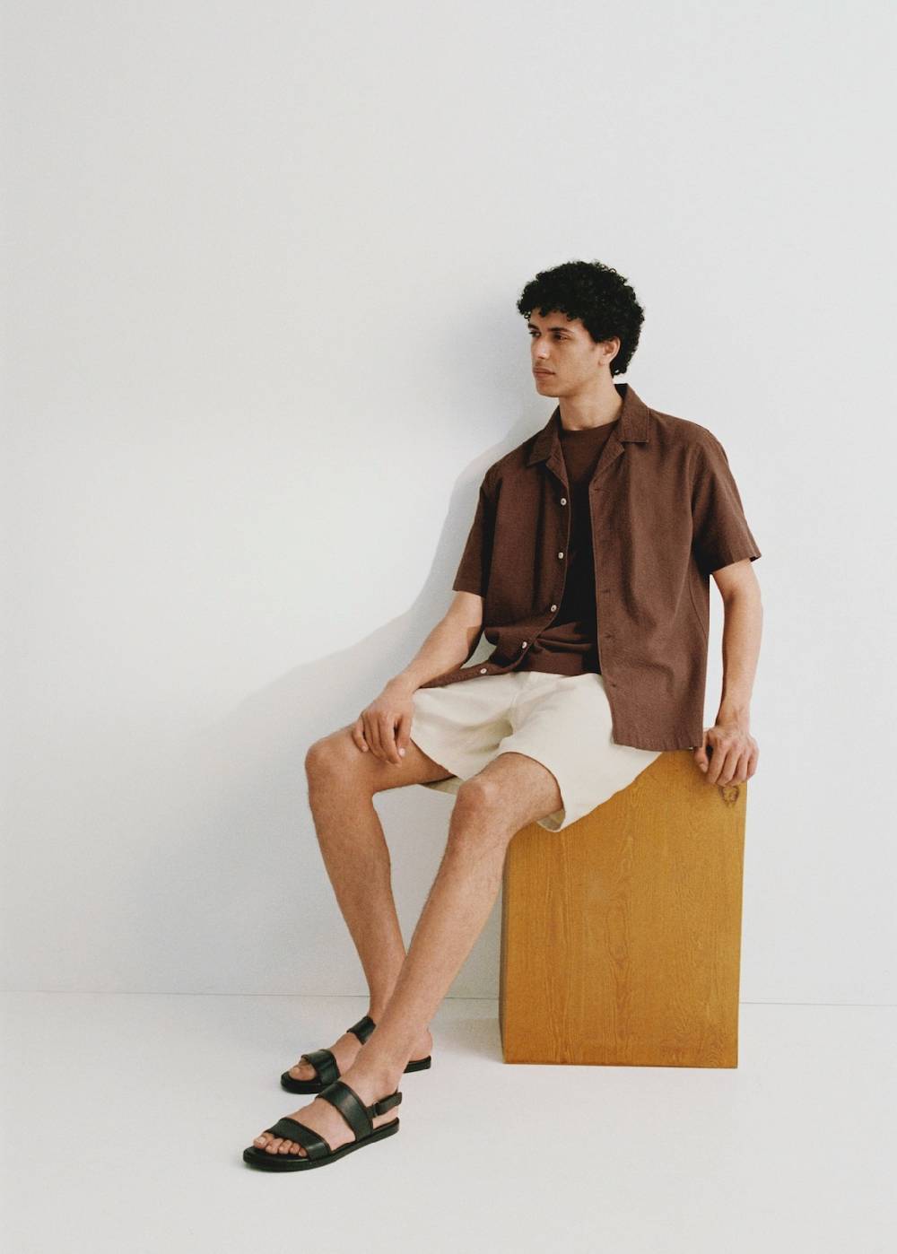 Mango Baumwoll-Bermudashorts mit Kordelzug Osterangebot