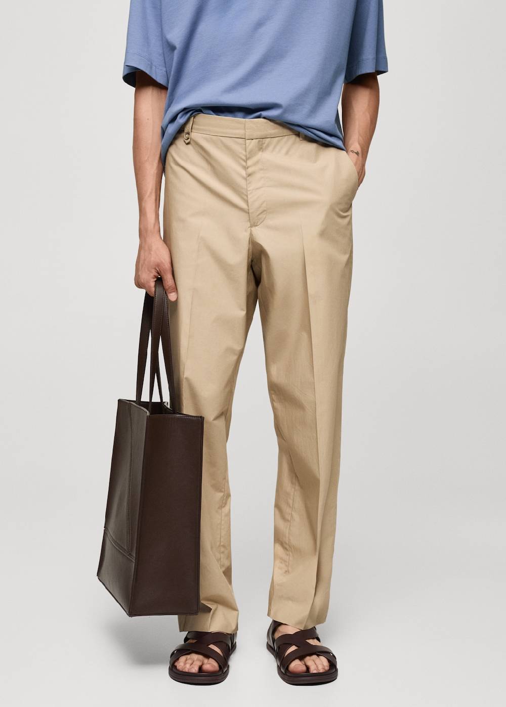 Mango Regular Fit-Hose aus 100 % Baumwolle Muttertagsangebot