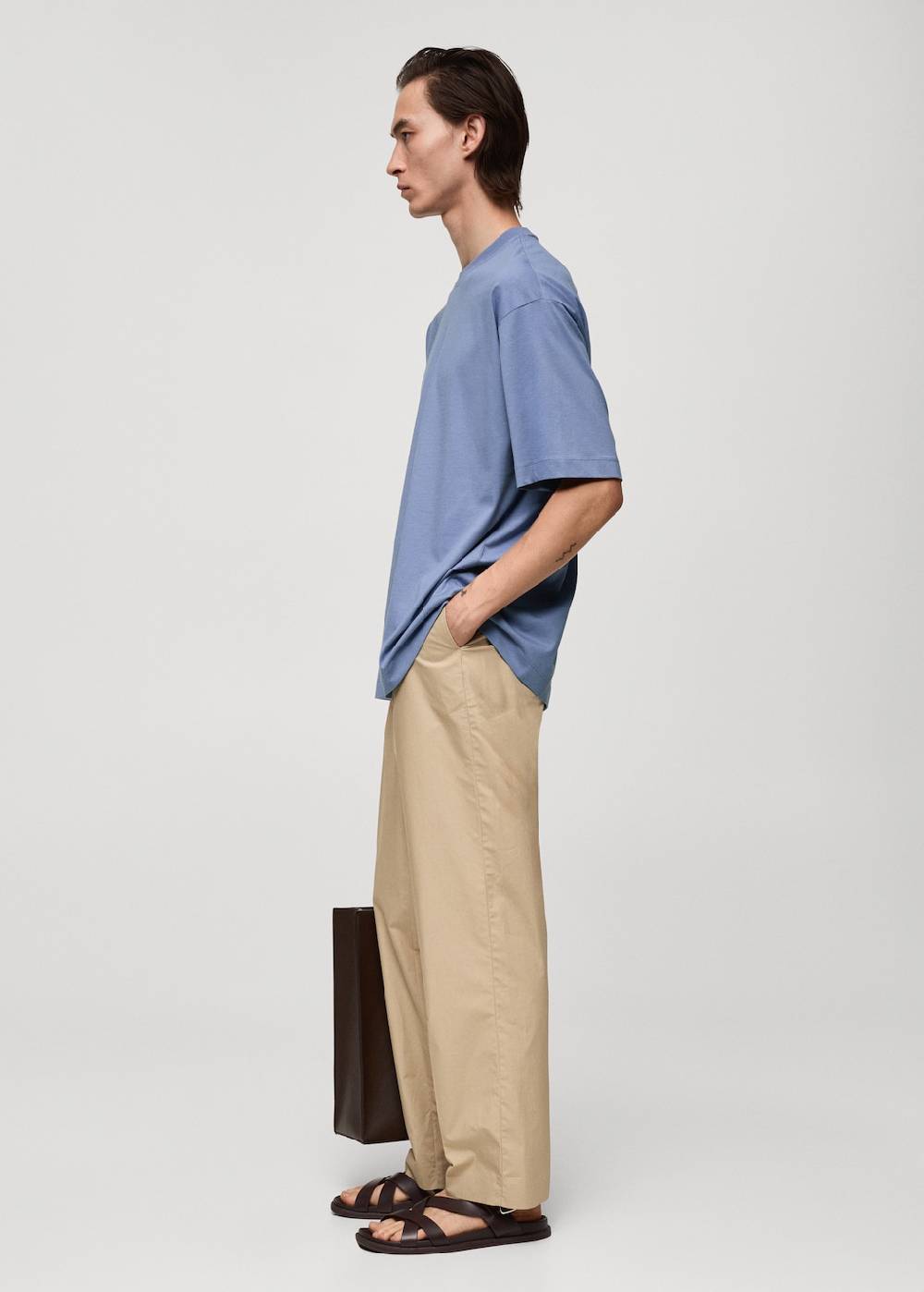 Mango Regular Fit-Hose aus 100 % Baumwolle Muttertagsangebot
