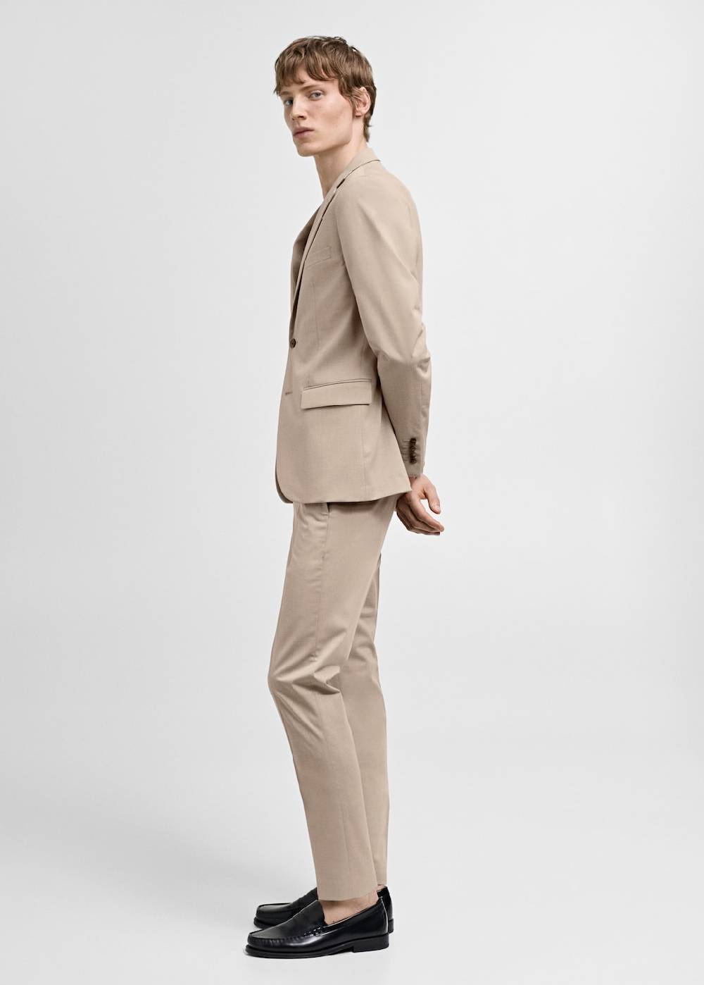 Mango Super Slim Fit-Anzugsakko aus Stretchgewebe Online Outlet