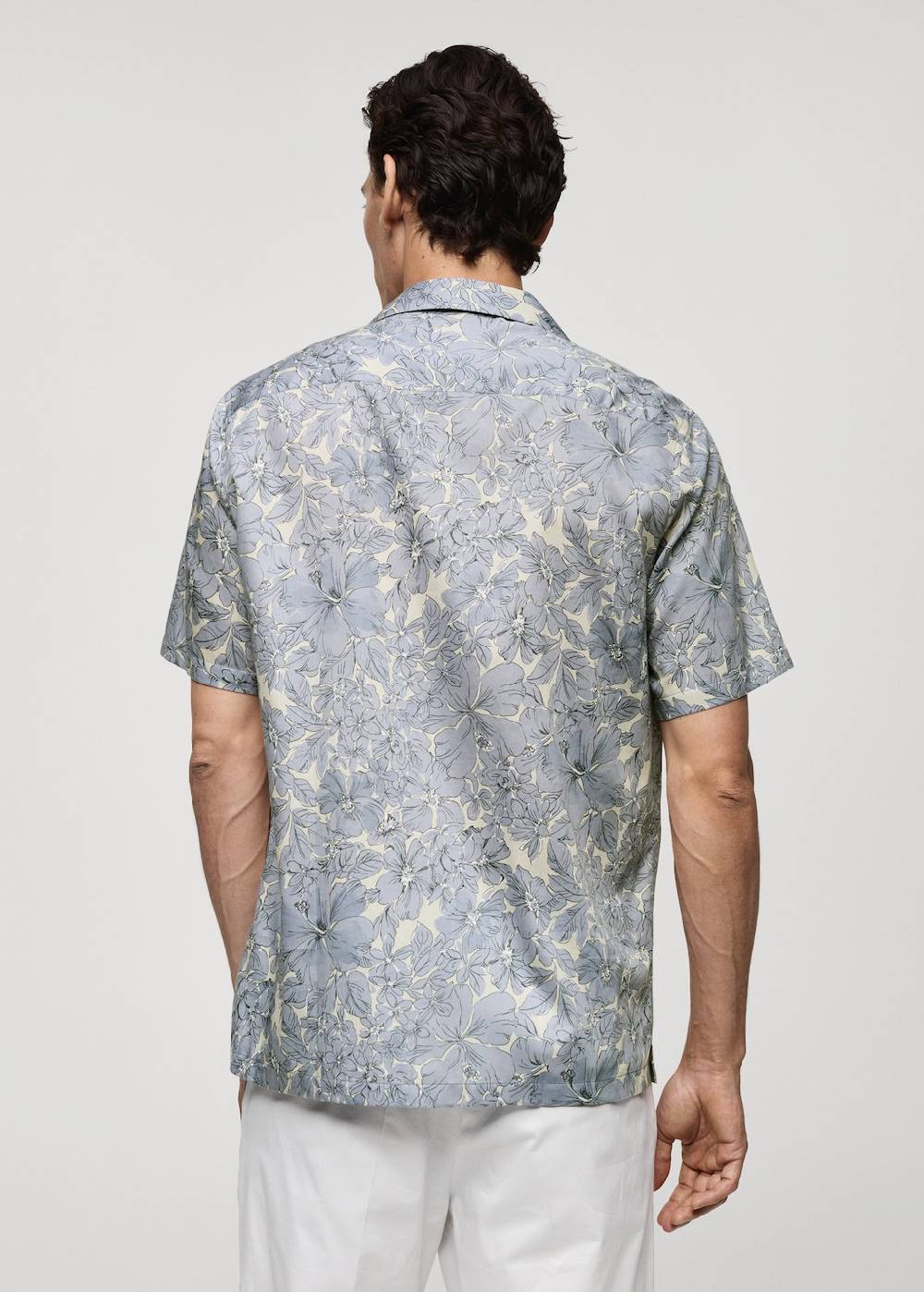 Mango Hemd aus 100 % Baumwolle mit Blumenprint Zeitlich begrenztes Angebot