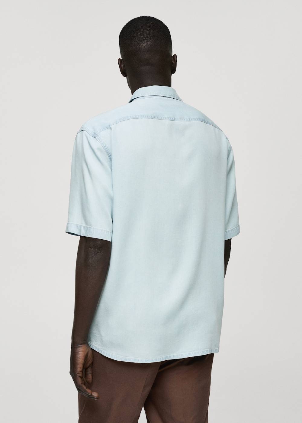 Mango Regular-Fit-Hemd aus 100 % Tencel Blitzangebot