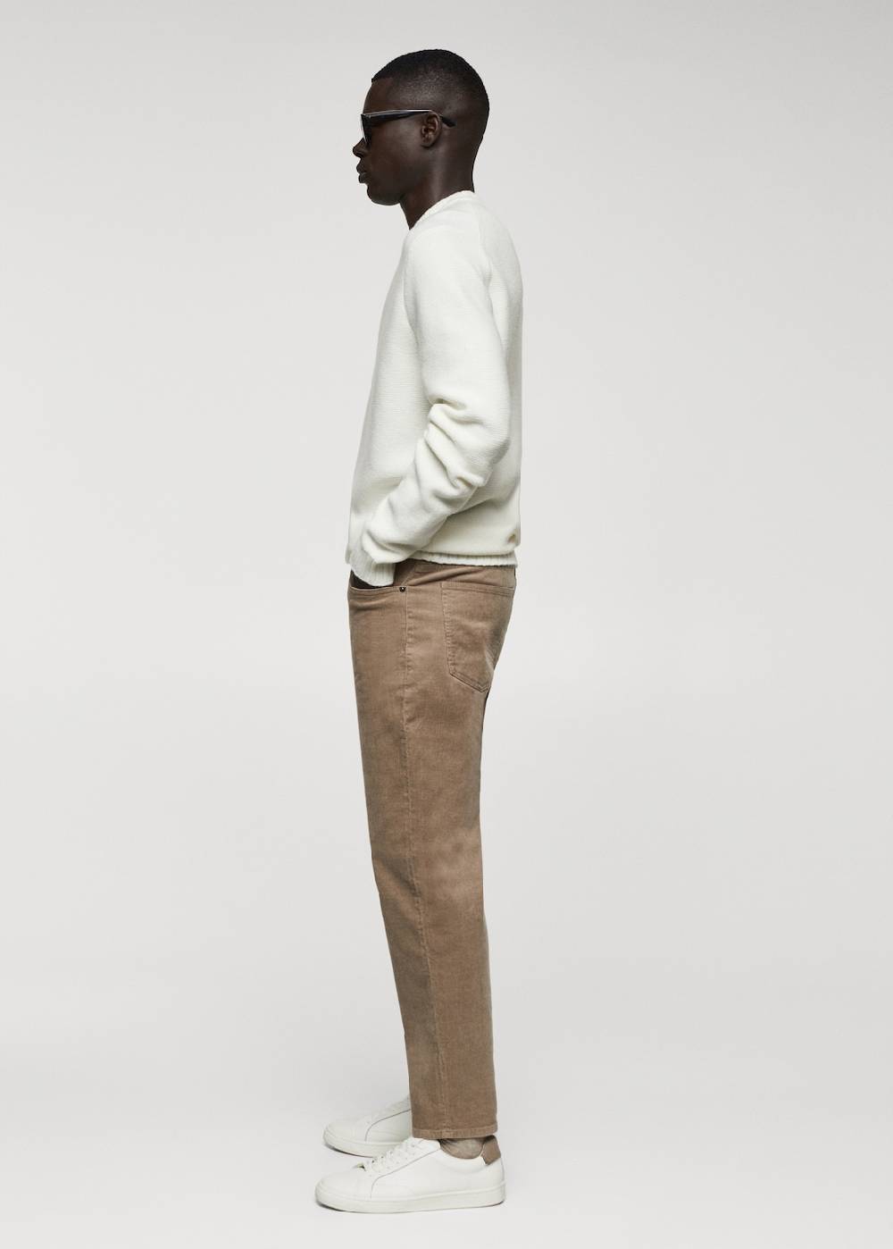 Mango Slim Fit-Feincordhose Räumungsverkauf
