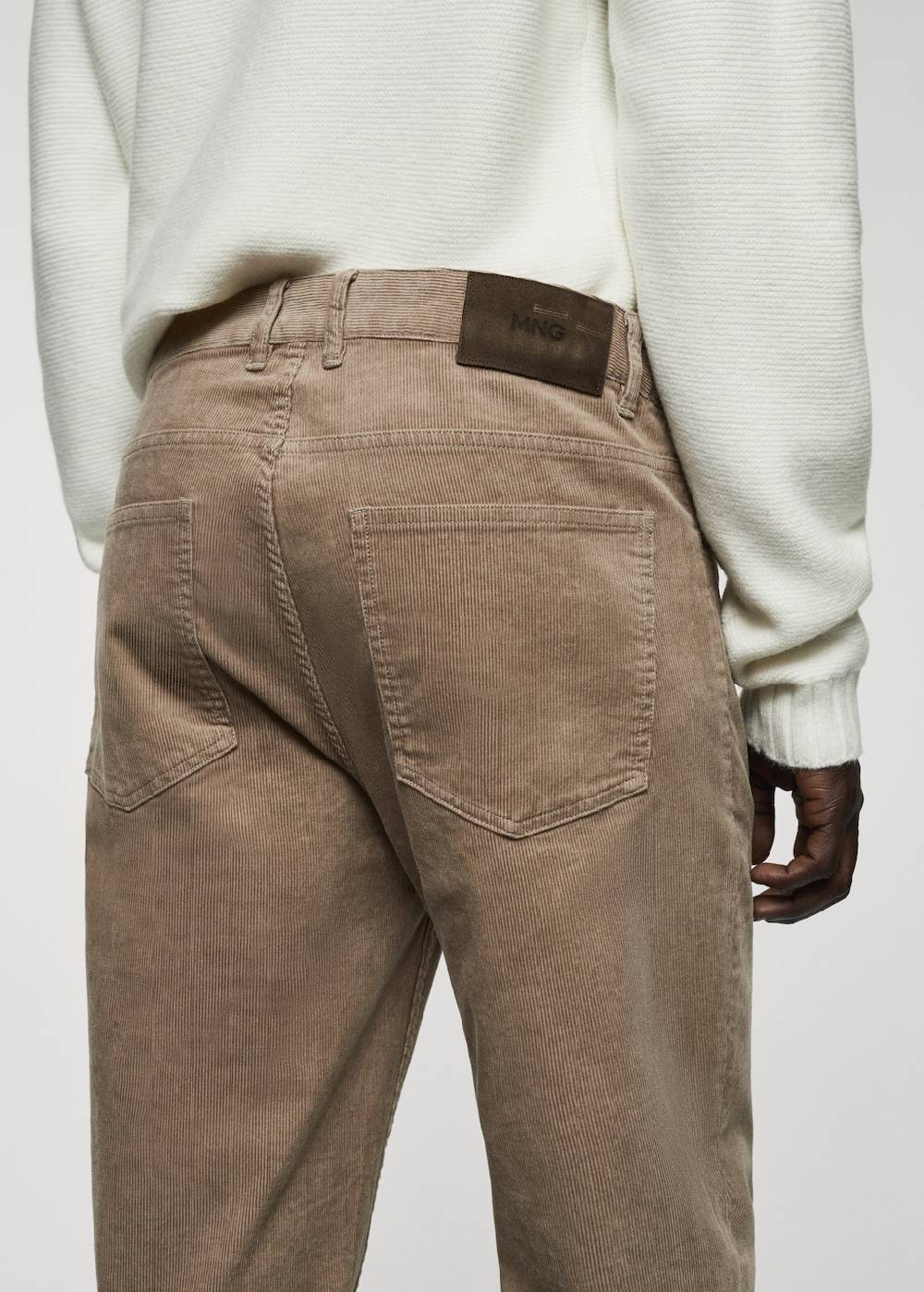 Mango Slim Fit-Feincordhose Räumungsverkauf