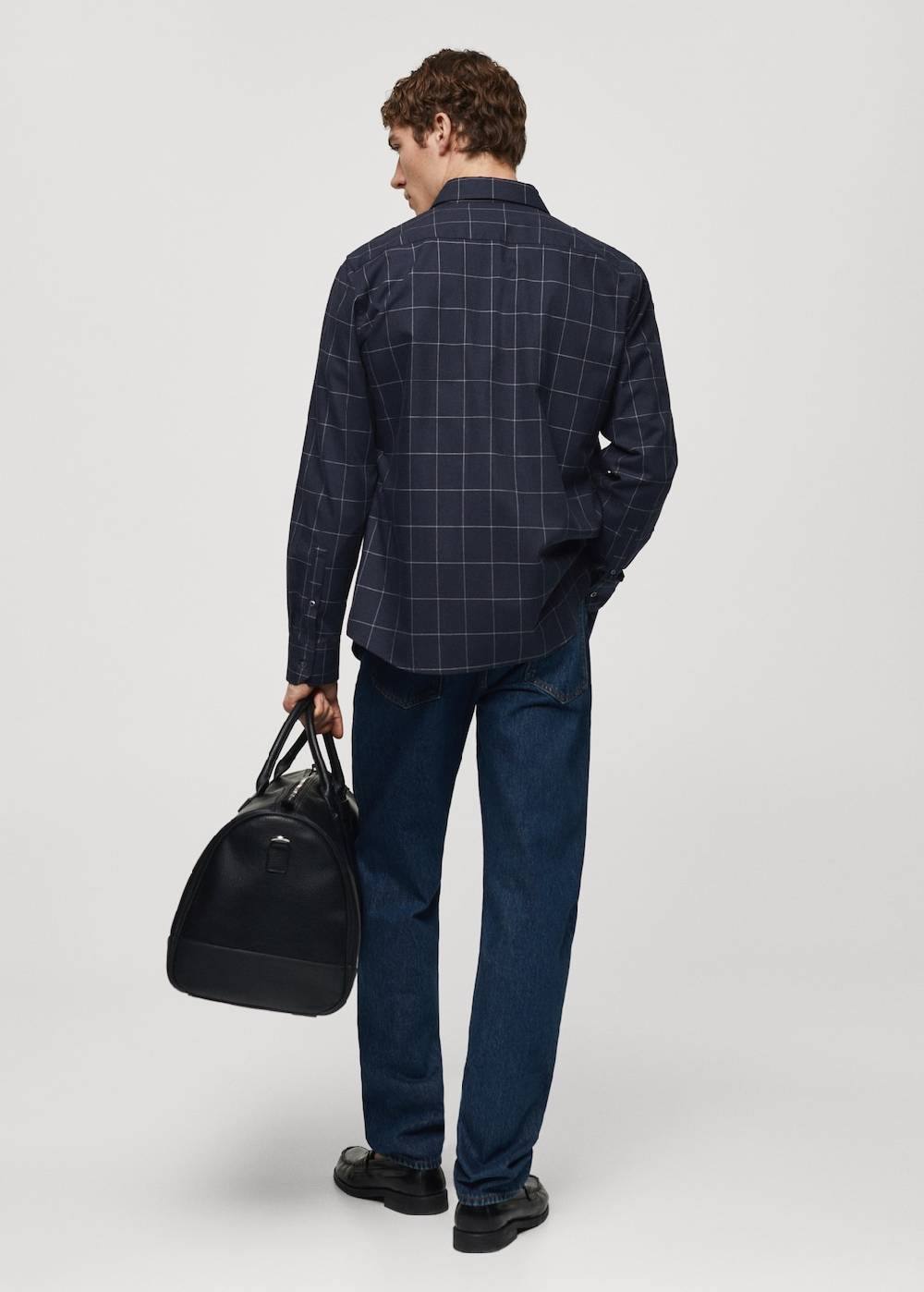 Mango Kariertes Hemd aus Flanell-Baumwolle Tägliche Deals