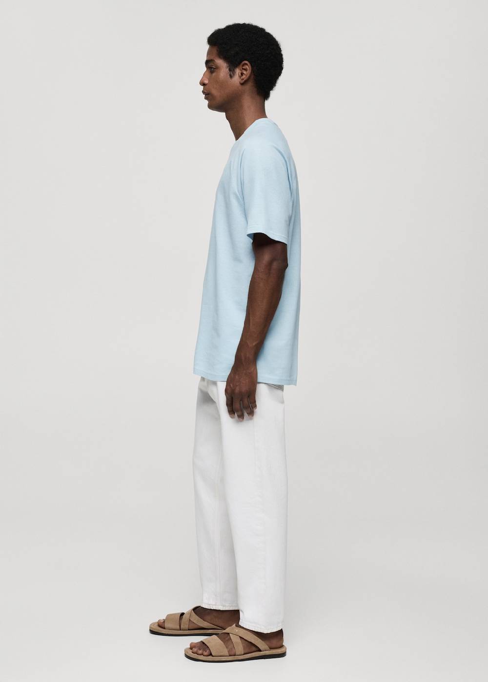 Mango Relaxed Fit-T-Shirt aus Baumwolle Sonderangebote