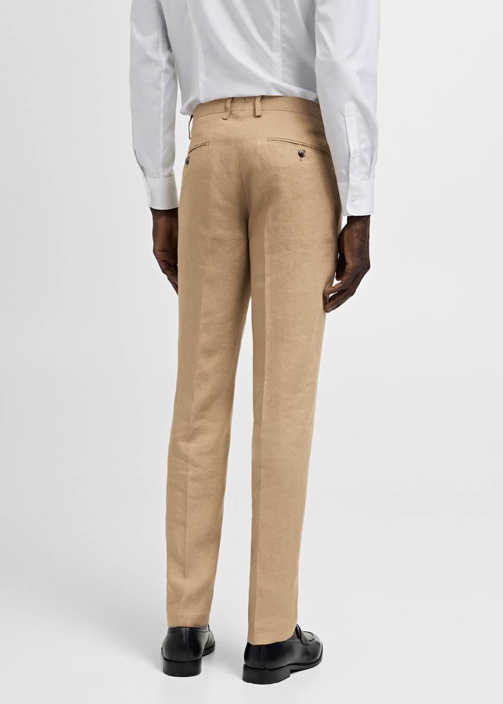 Mango Slim-Fit-Anzughose aus 100 % Leinen Begrenzte Freigabe
