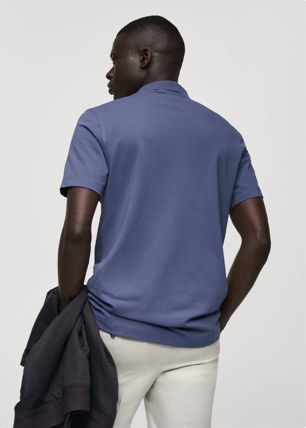 Mango Slim Fit-Poloshirt aus Baumwoll-Piqué Letzte 3 Tage