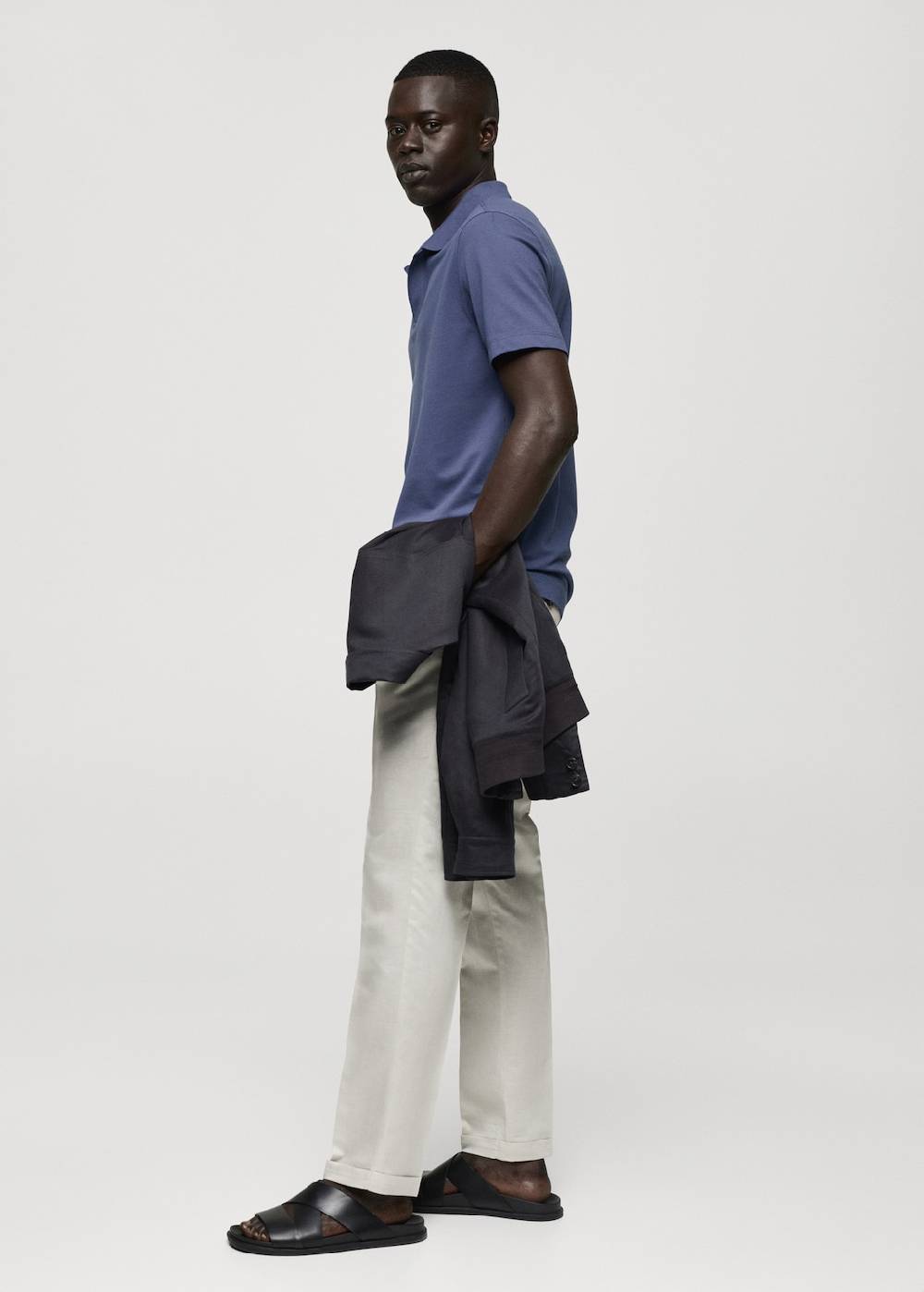 Mango Slim Fit-Poloshirt aus Baumwoll-Piqué Letzte 3 Tage