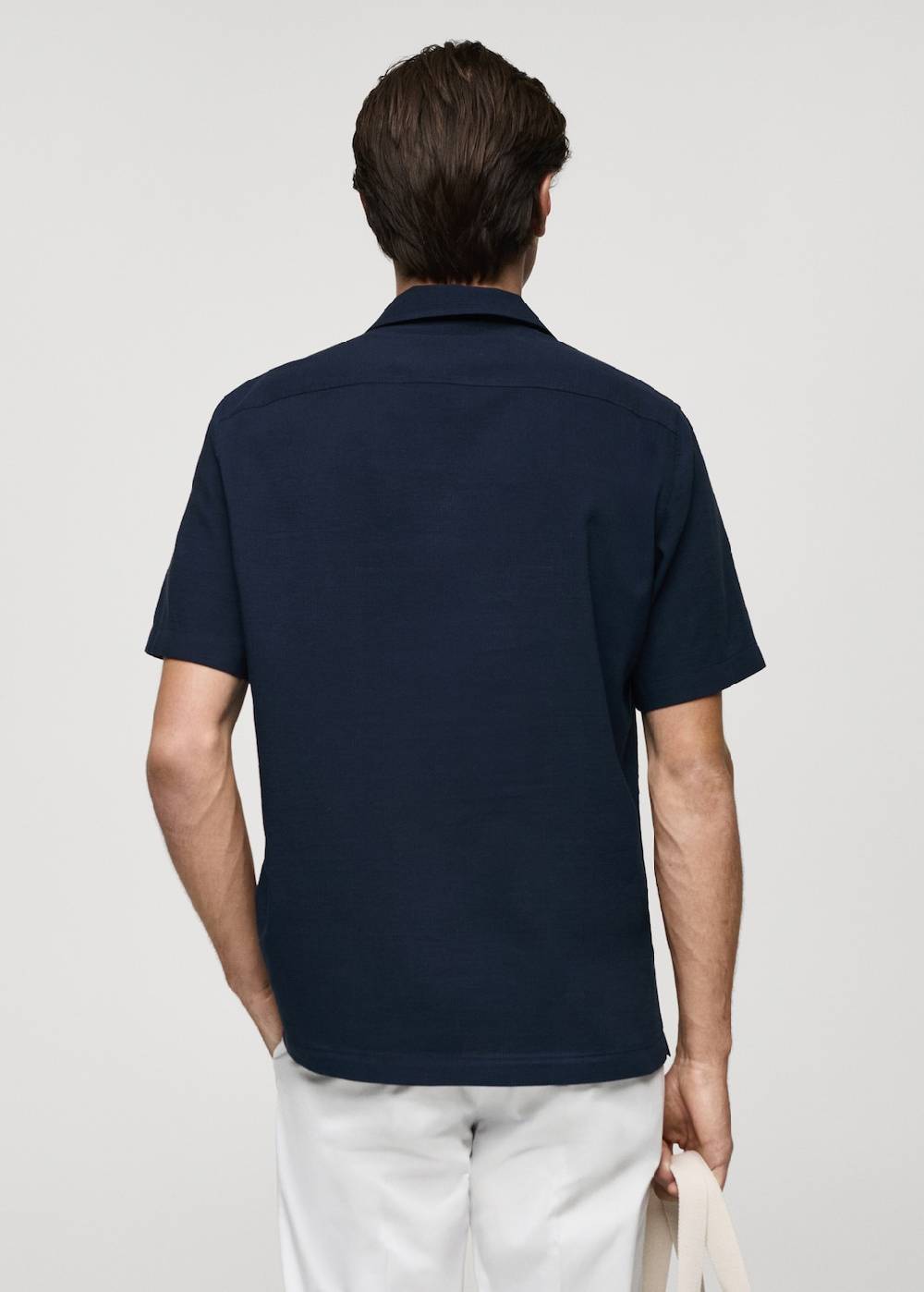 Mango Regular-Fit-Hemd aus 100 % Seersucker-Baumwolle Neueste Stile