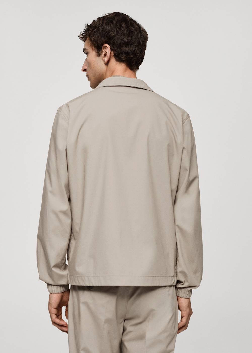 Mango Lyocell-Jacke mit Reißverschluss Letzte 2 Tage