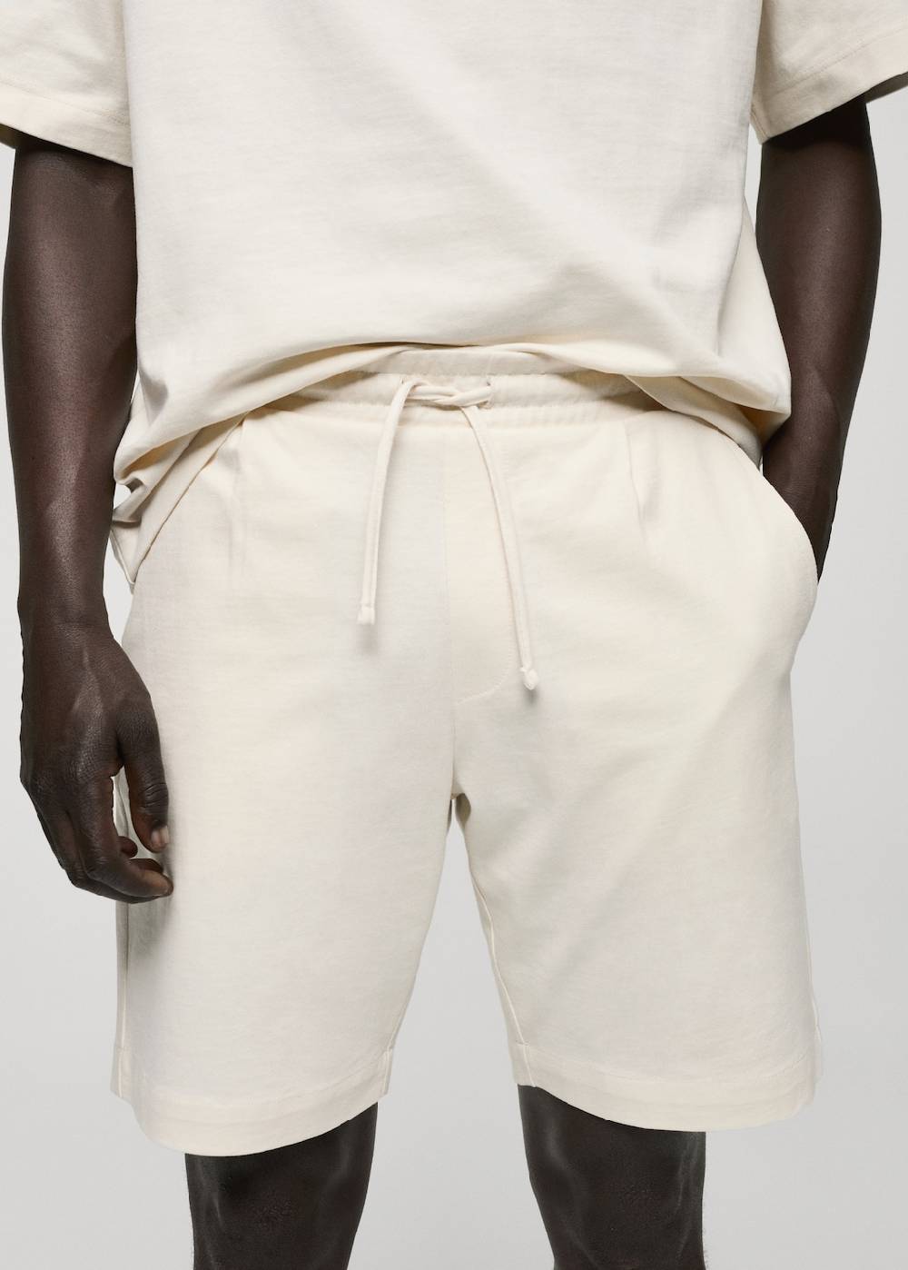Mango Bermudashorts aus 100 % Baumwolle mit Kordel Bis zu 50% Rabatt