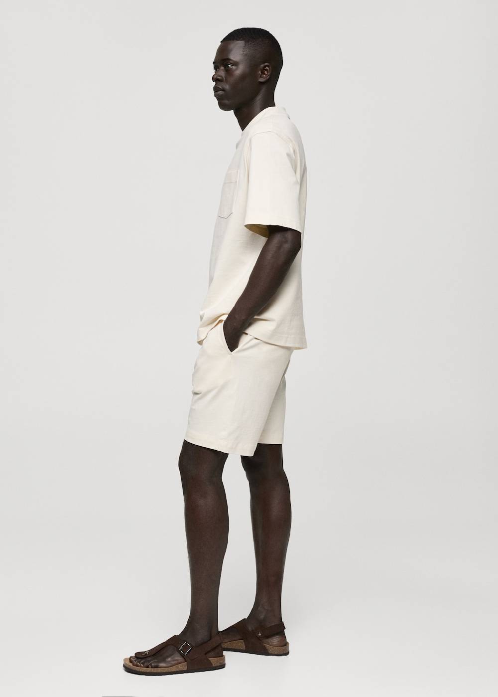 Mango Bermudashorts aus 100 % Baumwolle mit Kordel Bis zu 50% Rabatt