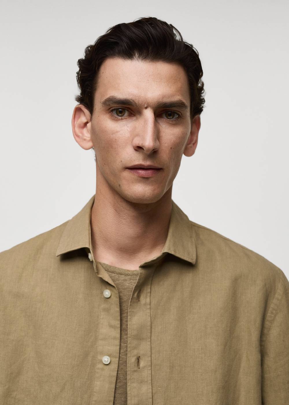 Mango Classic Fit-Leinenhemd Bis zu 55% Rabatt